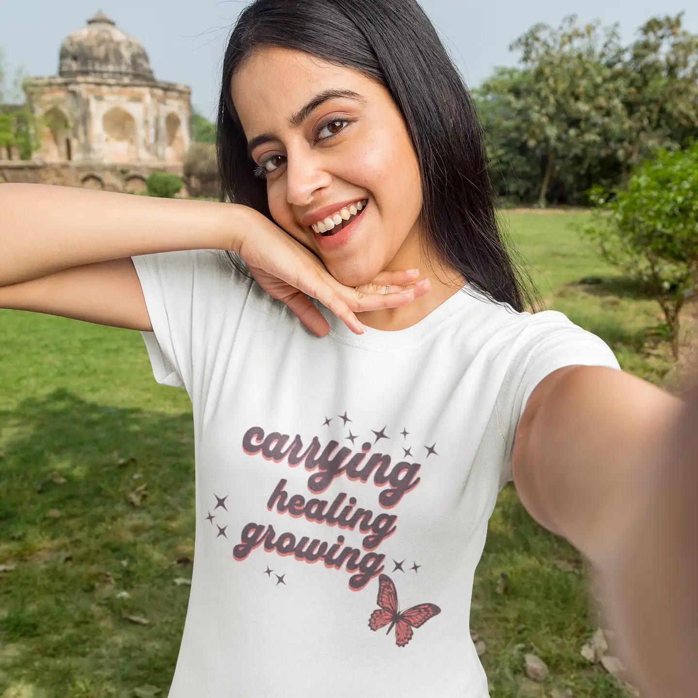Carrying Healing Growing - Regular T-shirt