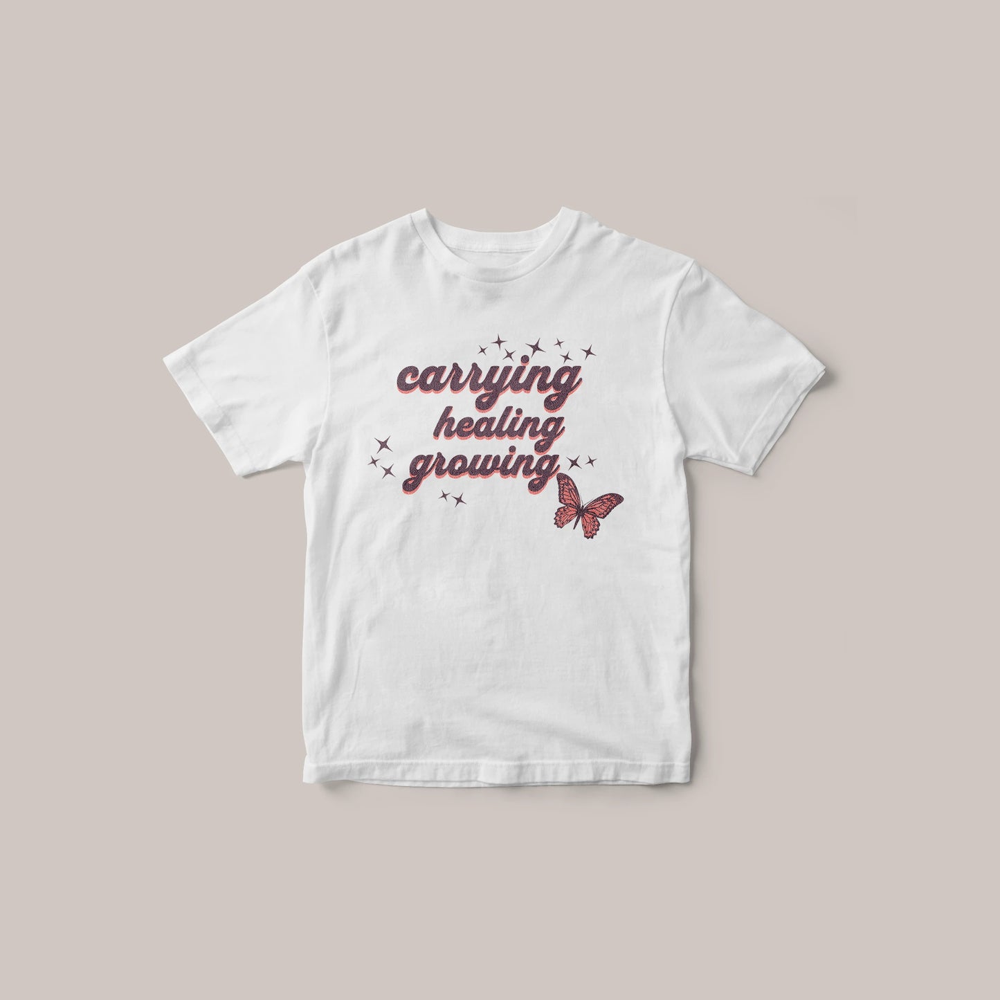 Carrying Healing Growing - Regular T-shirt