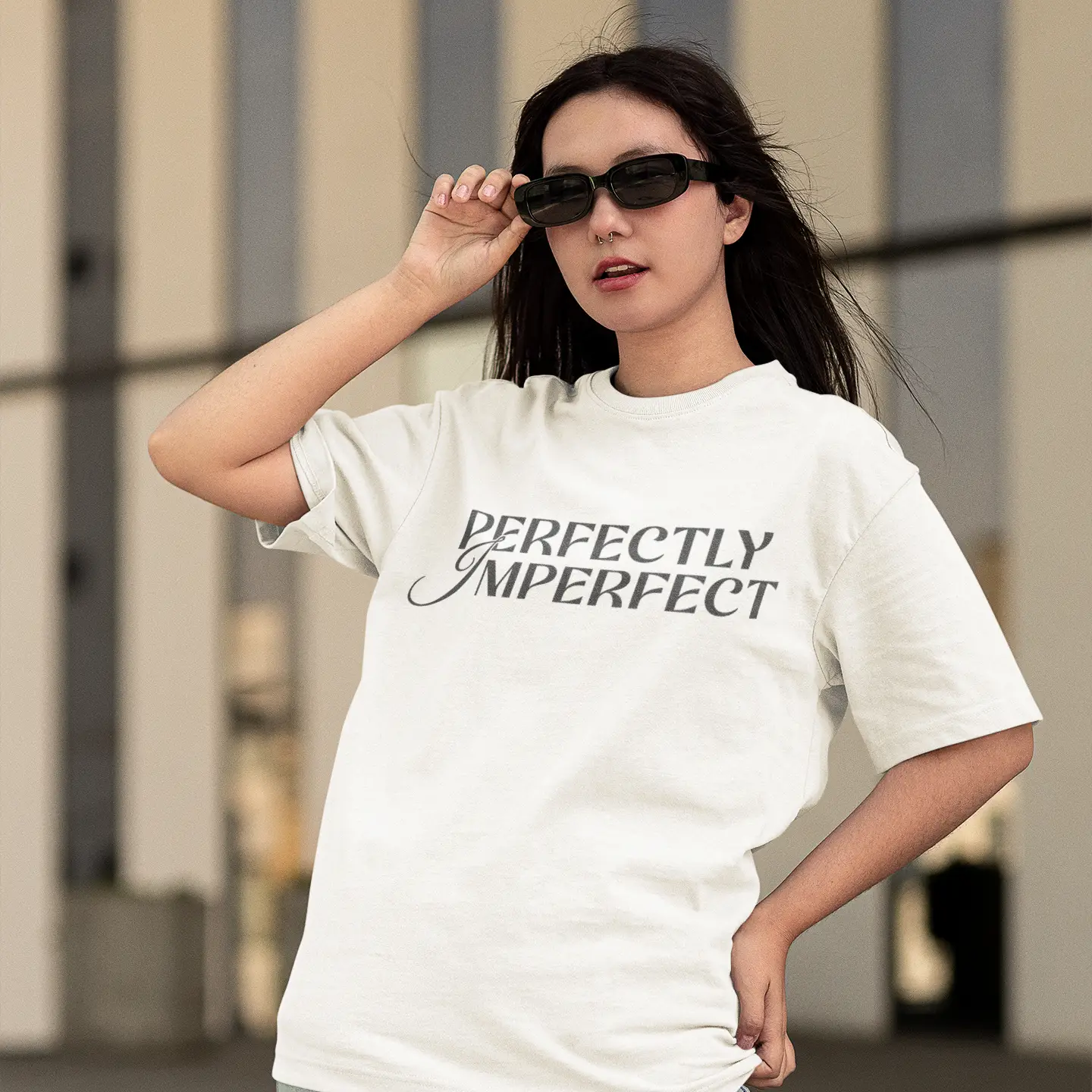 Perfectly Imperfect - Oversized T-shirt