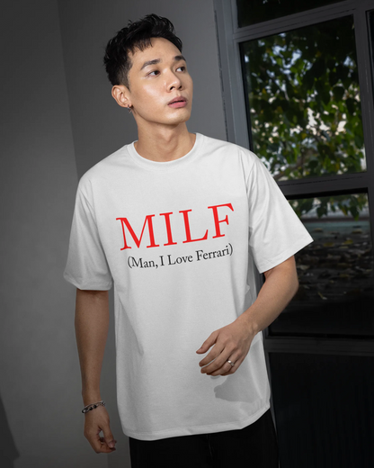 Man I Love Ferrari Oversized T-shirt