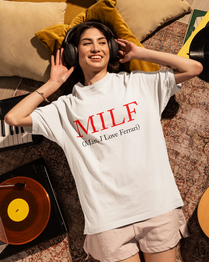 Man I Love Ferrari Oversized T-shirt