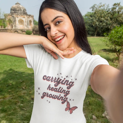 Carrying Healing Growing - Regular T-shirt