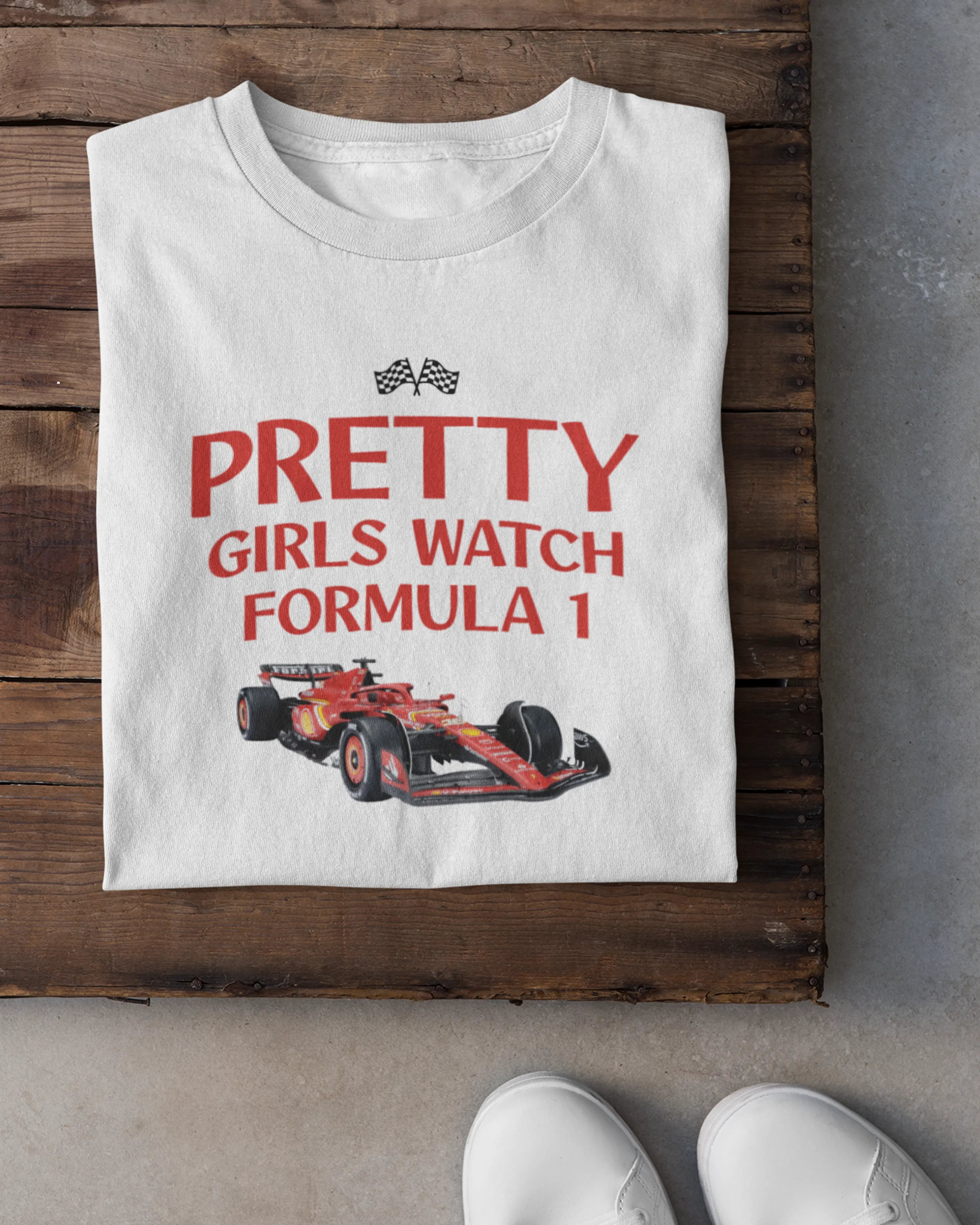 Pretty Girls Watch F1 Oversized T-shirt
