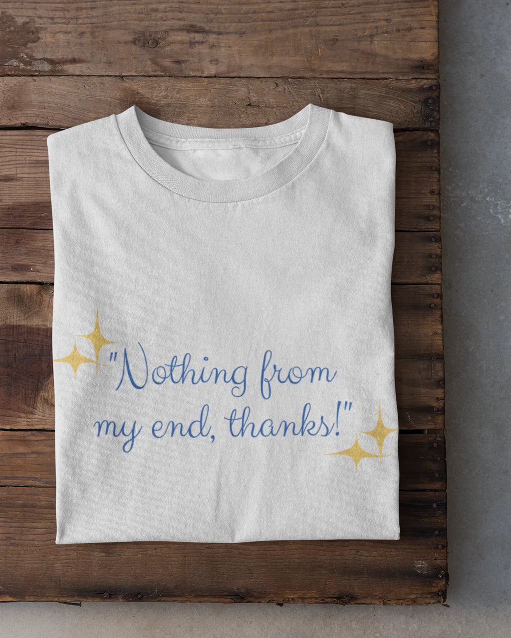 Nothing from My End Oversized T-shirt