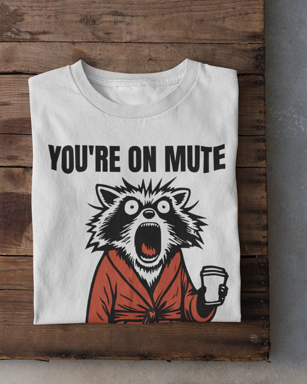 You're on Mute Oversized T-shirt