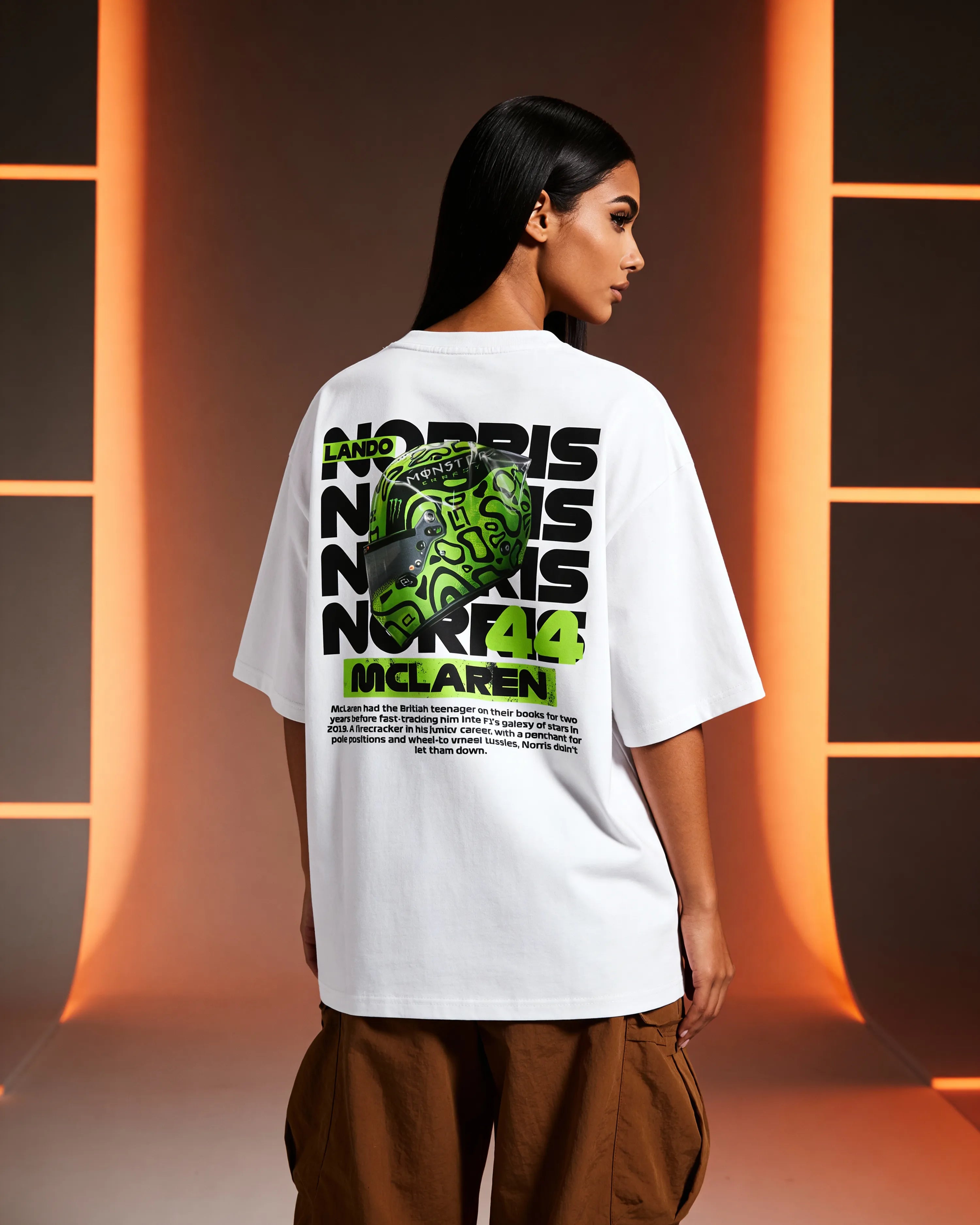 F1 Lando Norris Oversized T-shirt
