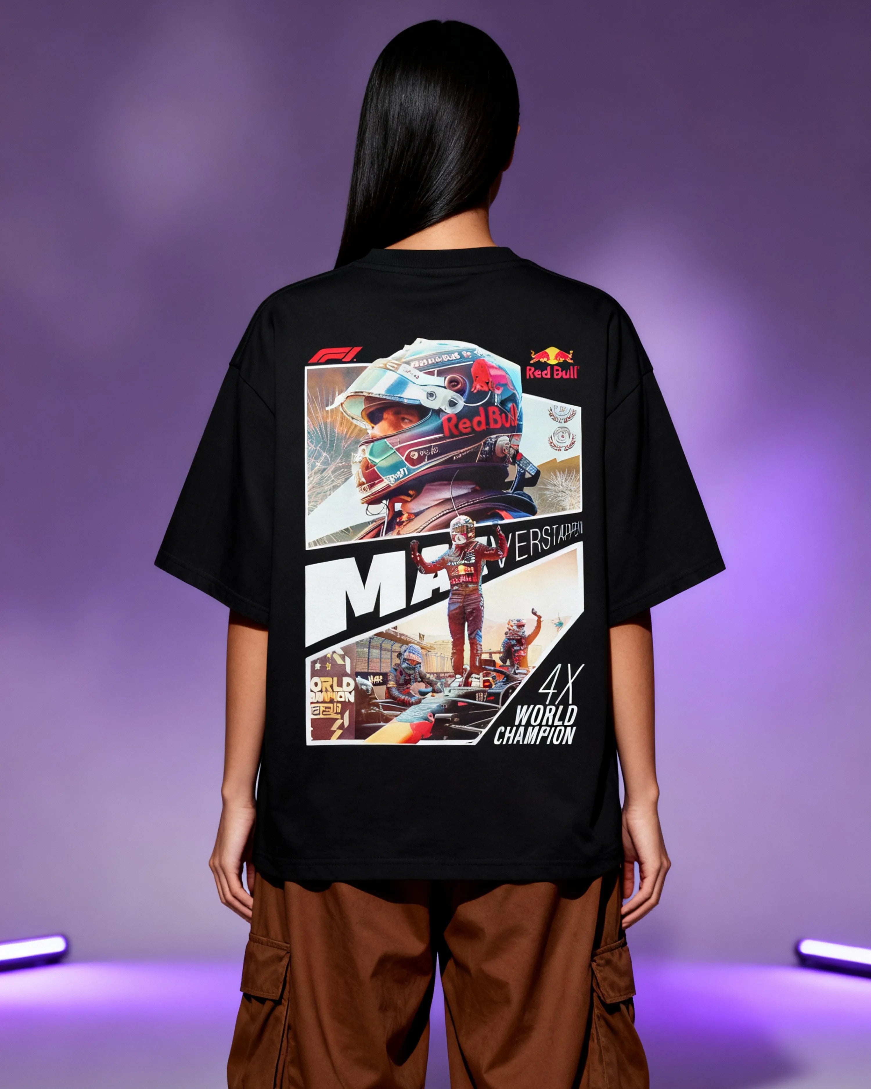 F1 Max Verstappen Oversized T-shirt