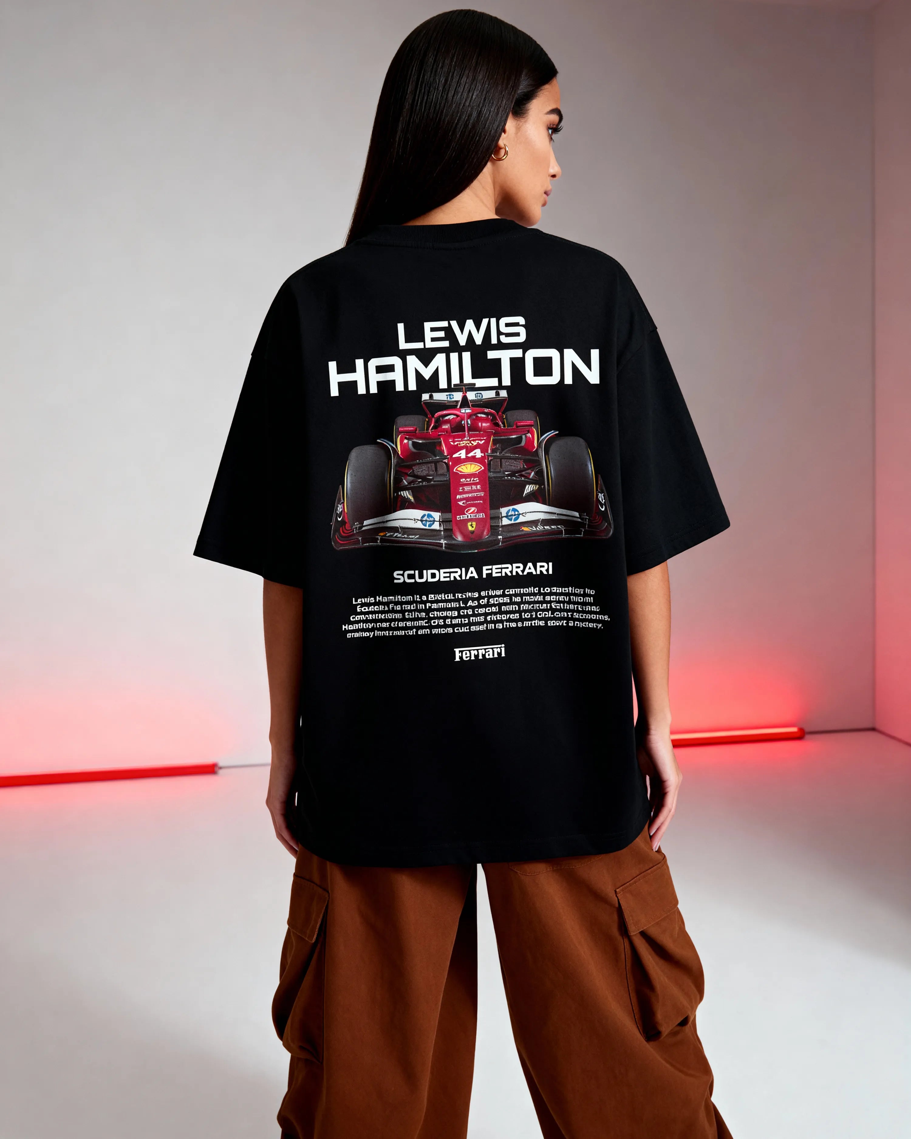 F1 Lewis Hamiton Oversized T-shirt