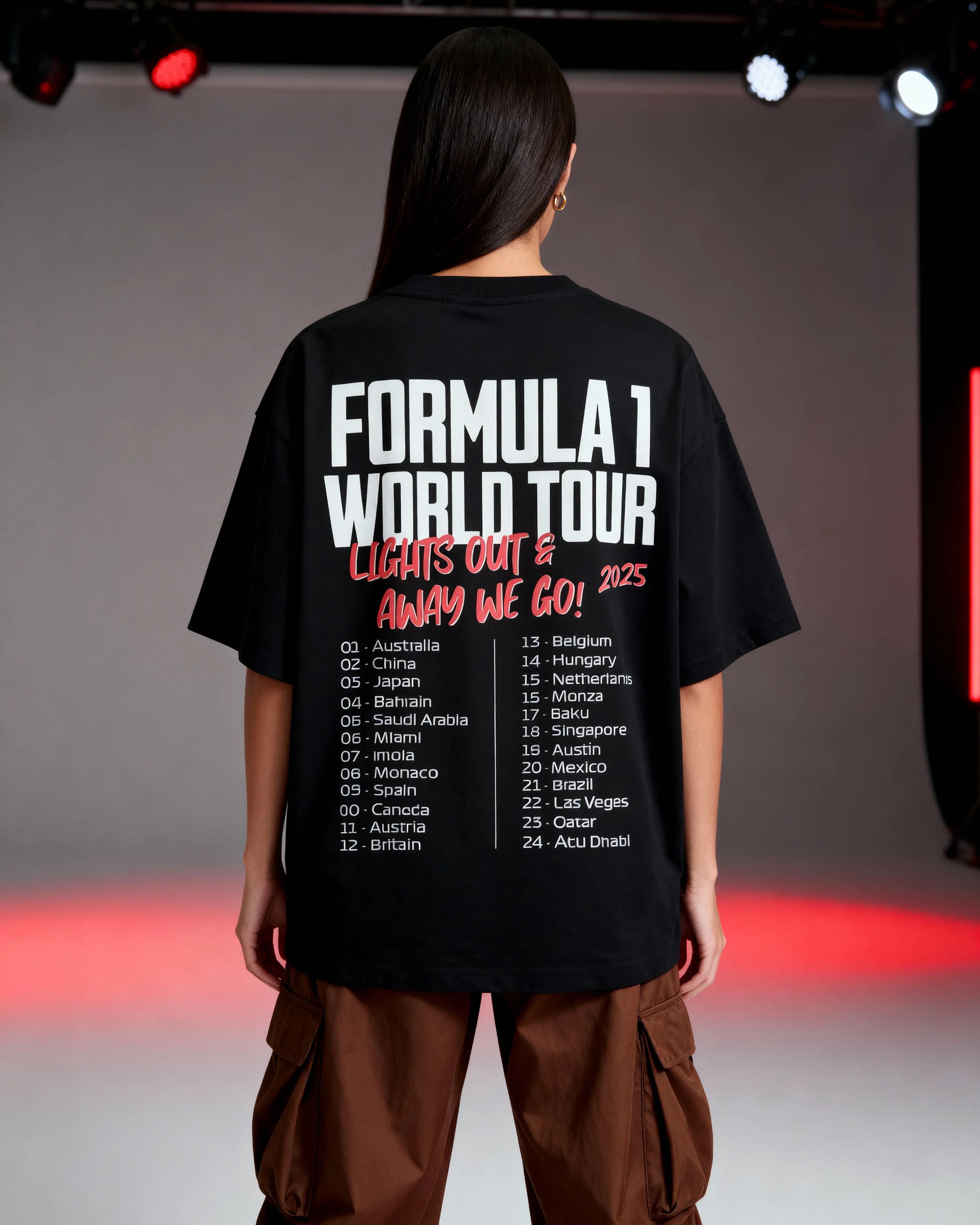F1 World Tour Oversized T-shirt