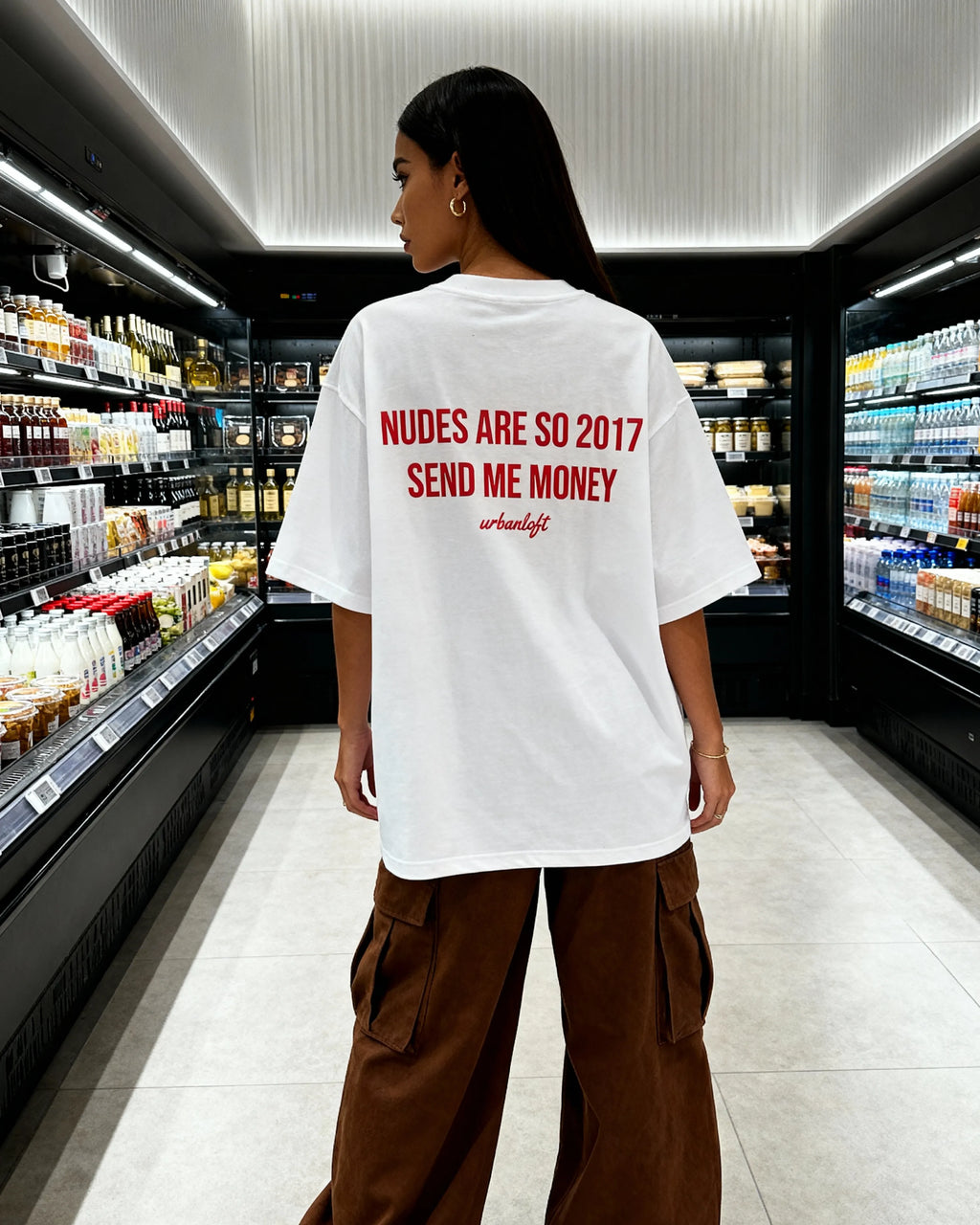 Send Me Money Oversized T-shirt