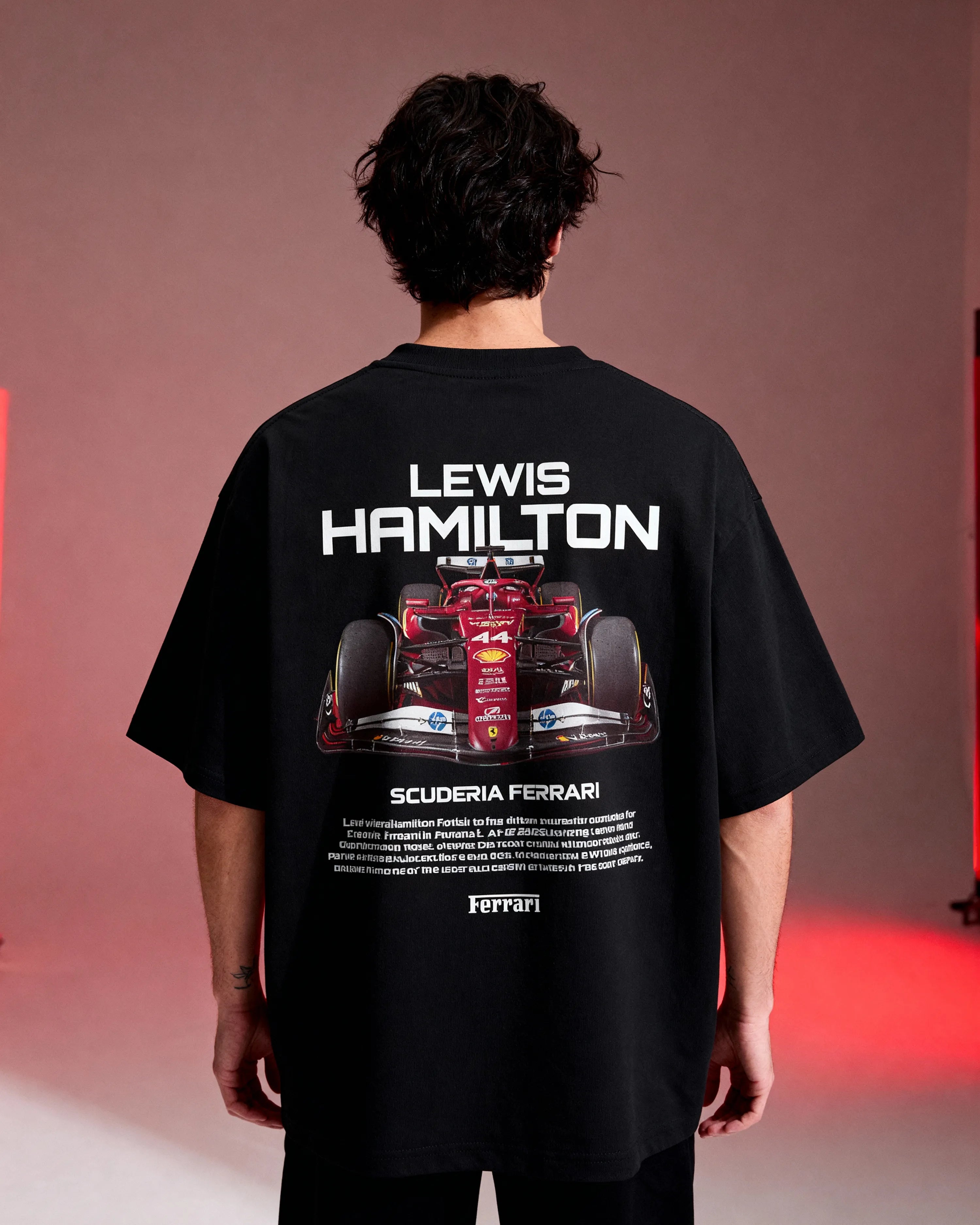 F1 Lewis Hamiton Oversized T-shirt