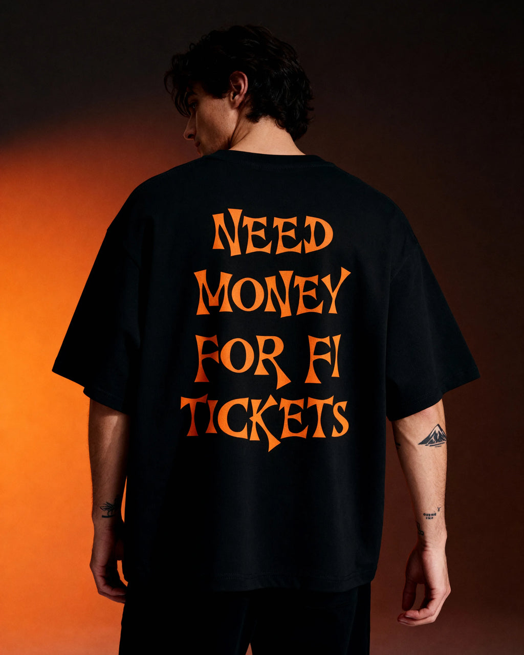 F1 Tickets Oversized T-shirt