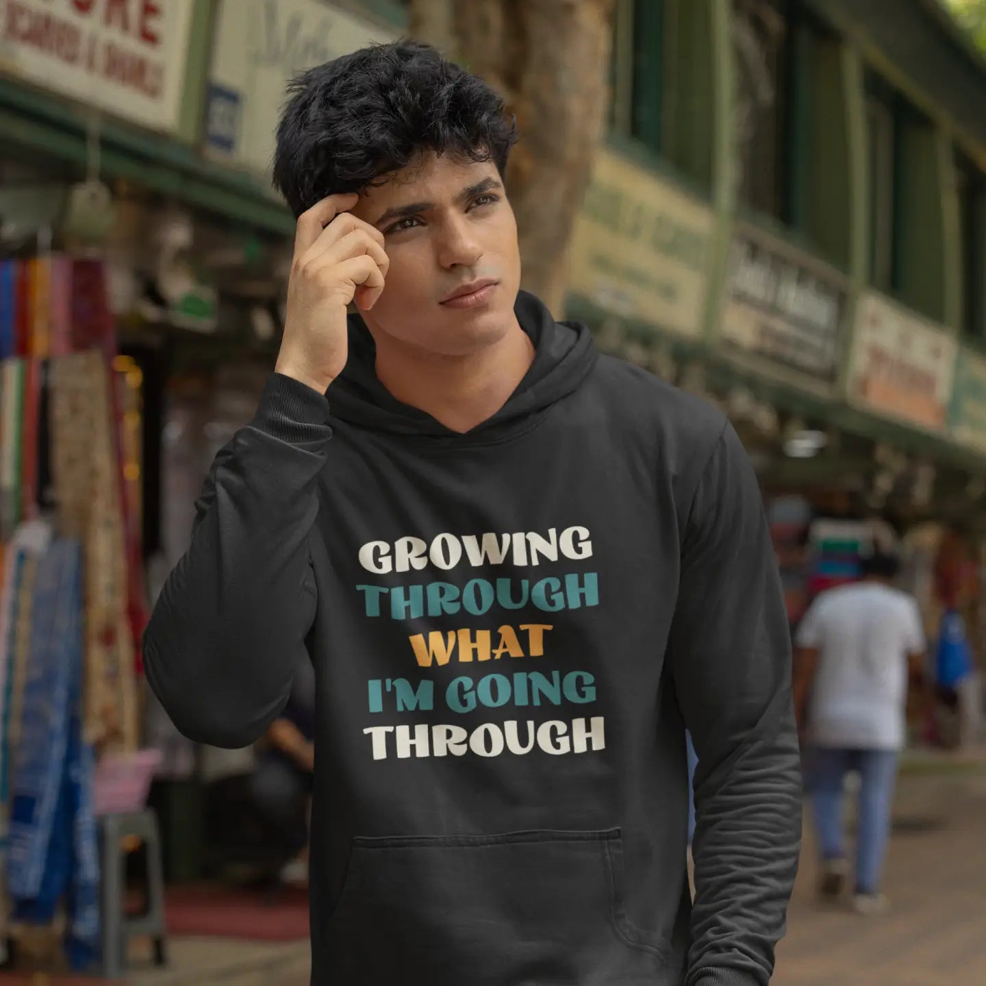 Growing Through What I'm Going Through - Hoodie