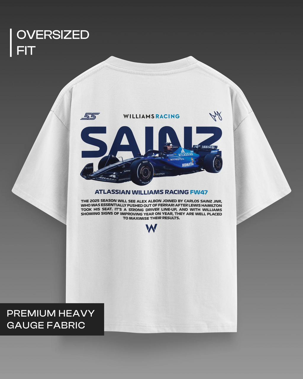 Carlos Sainz Oversized T-shirt