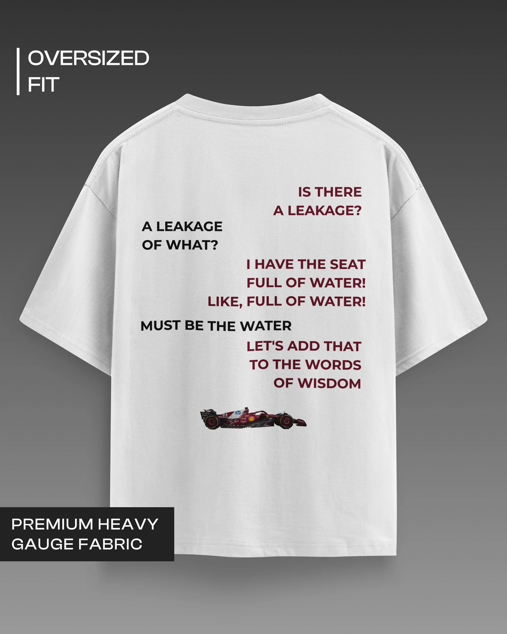 Full of Water Oversized T-shirt