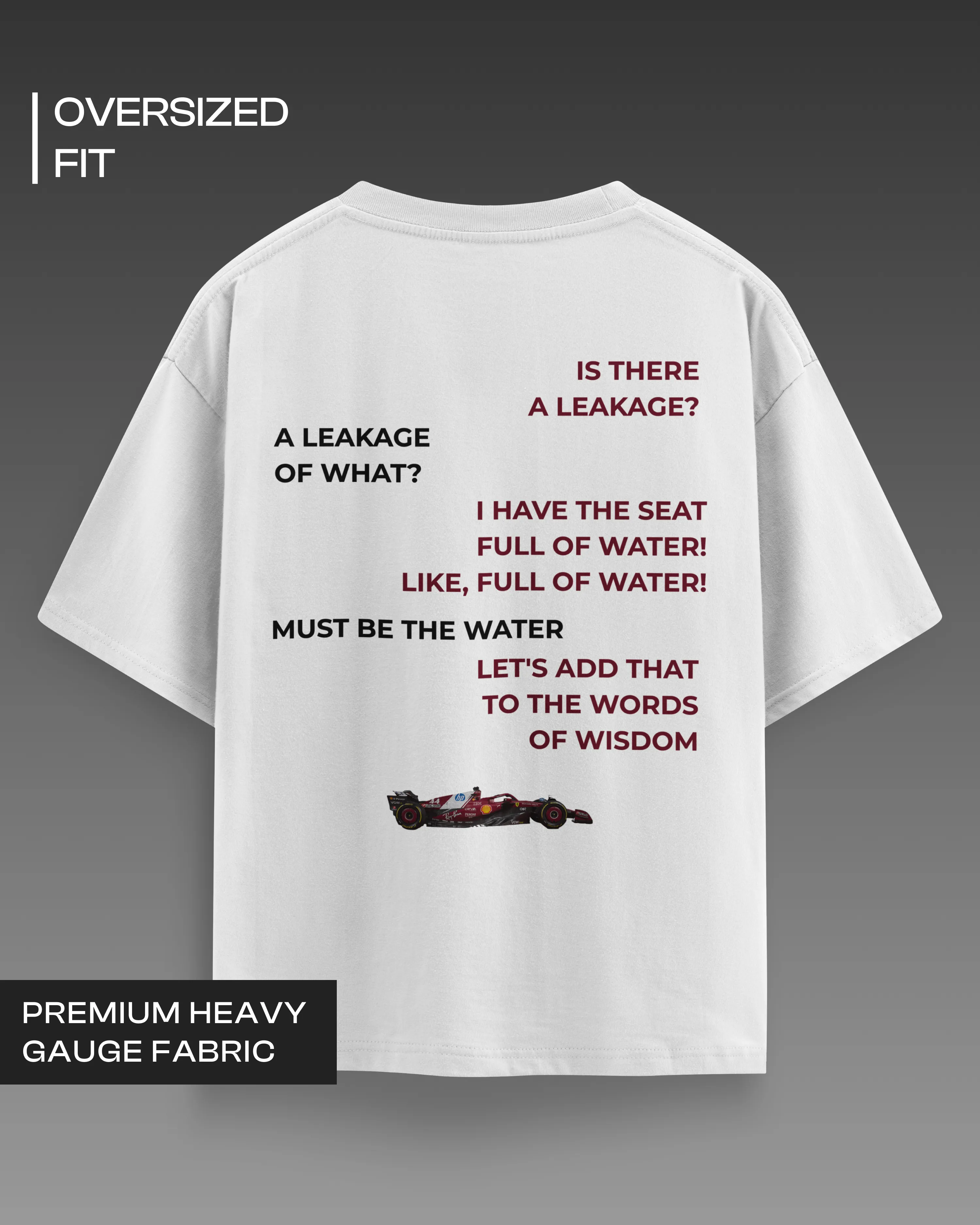 Full of Water Oversized T-shirt