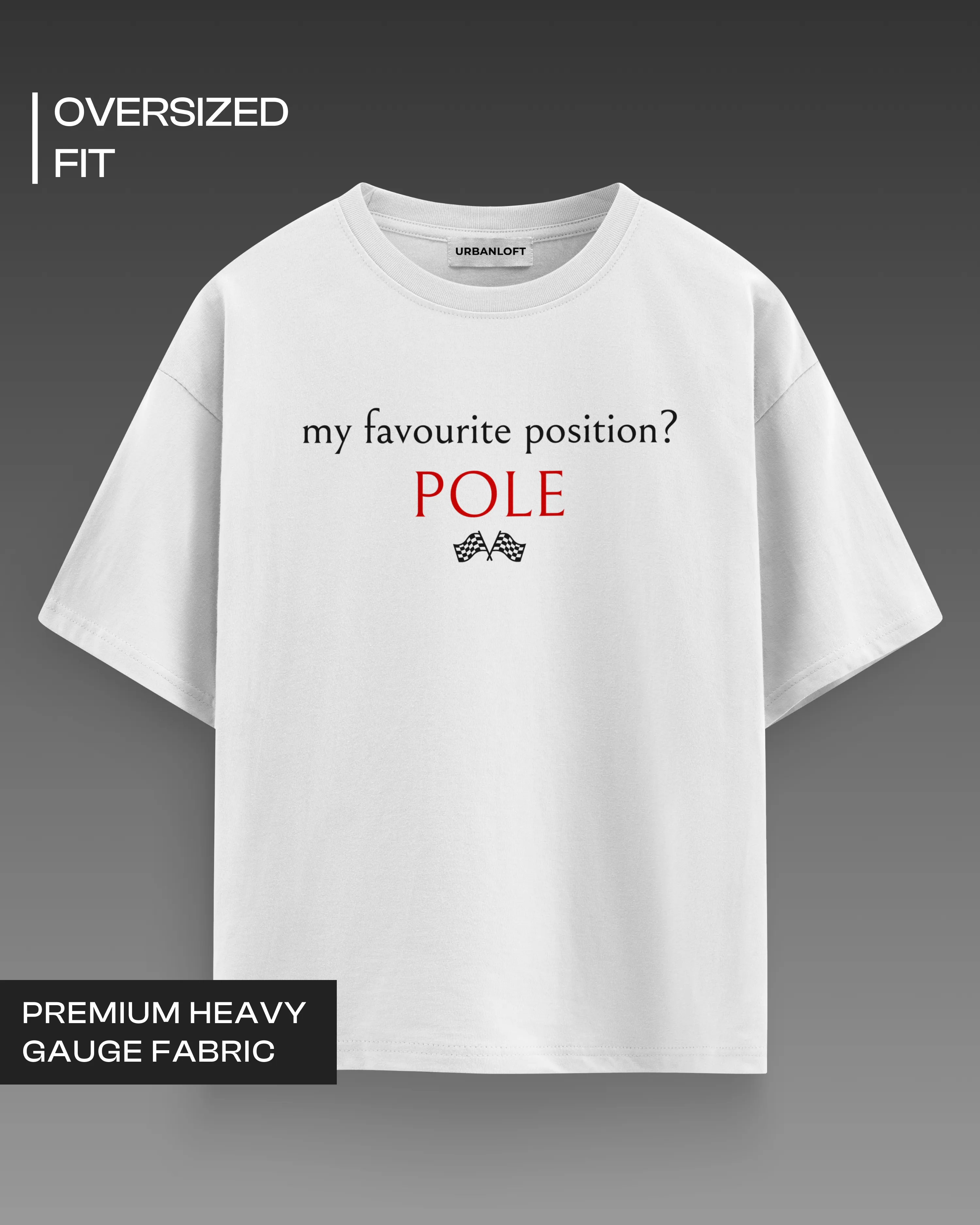 Pole Position Oversized T-shirt