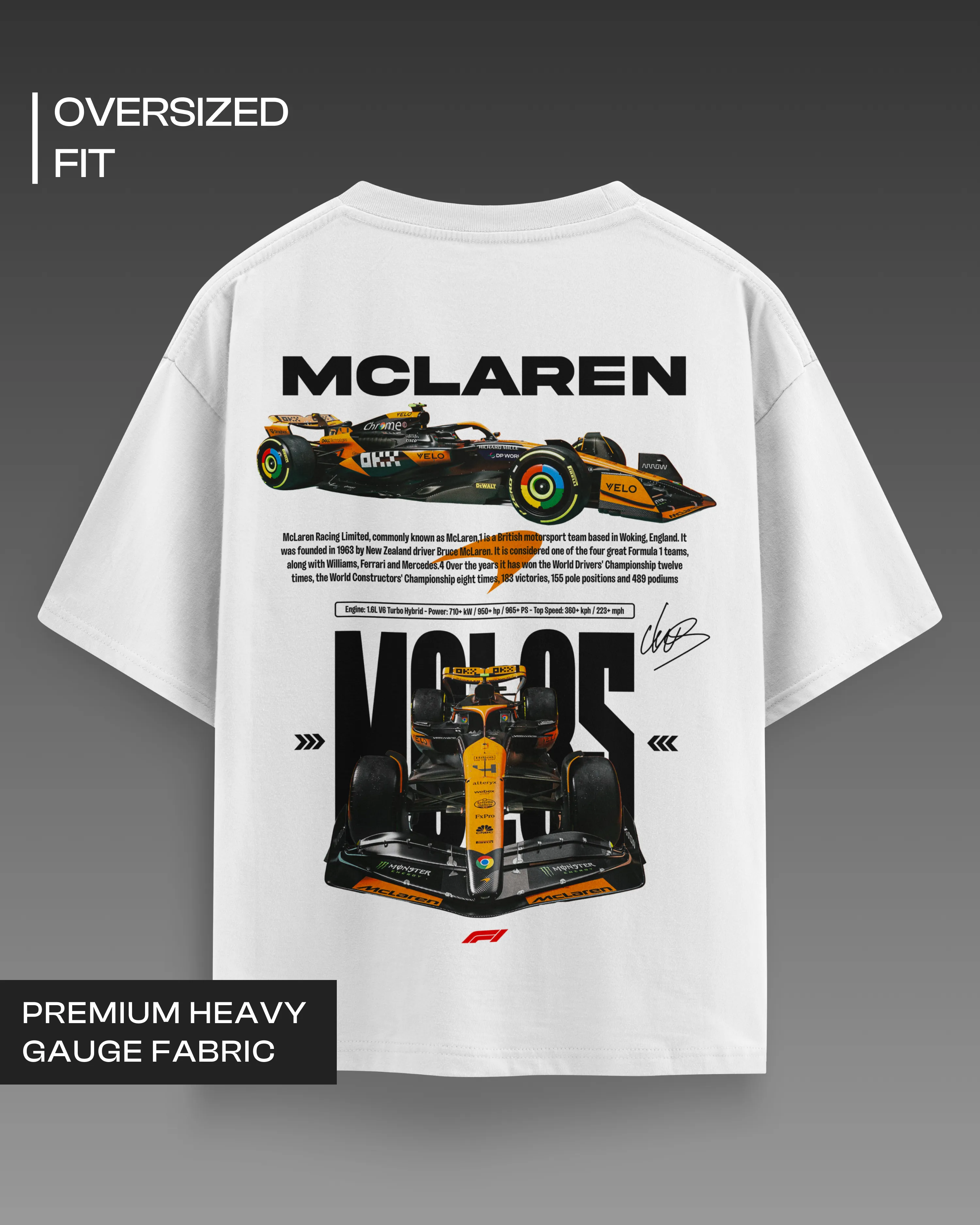Mclaren F1 Oversized T-shirt