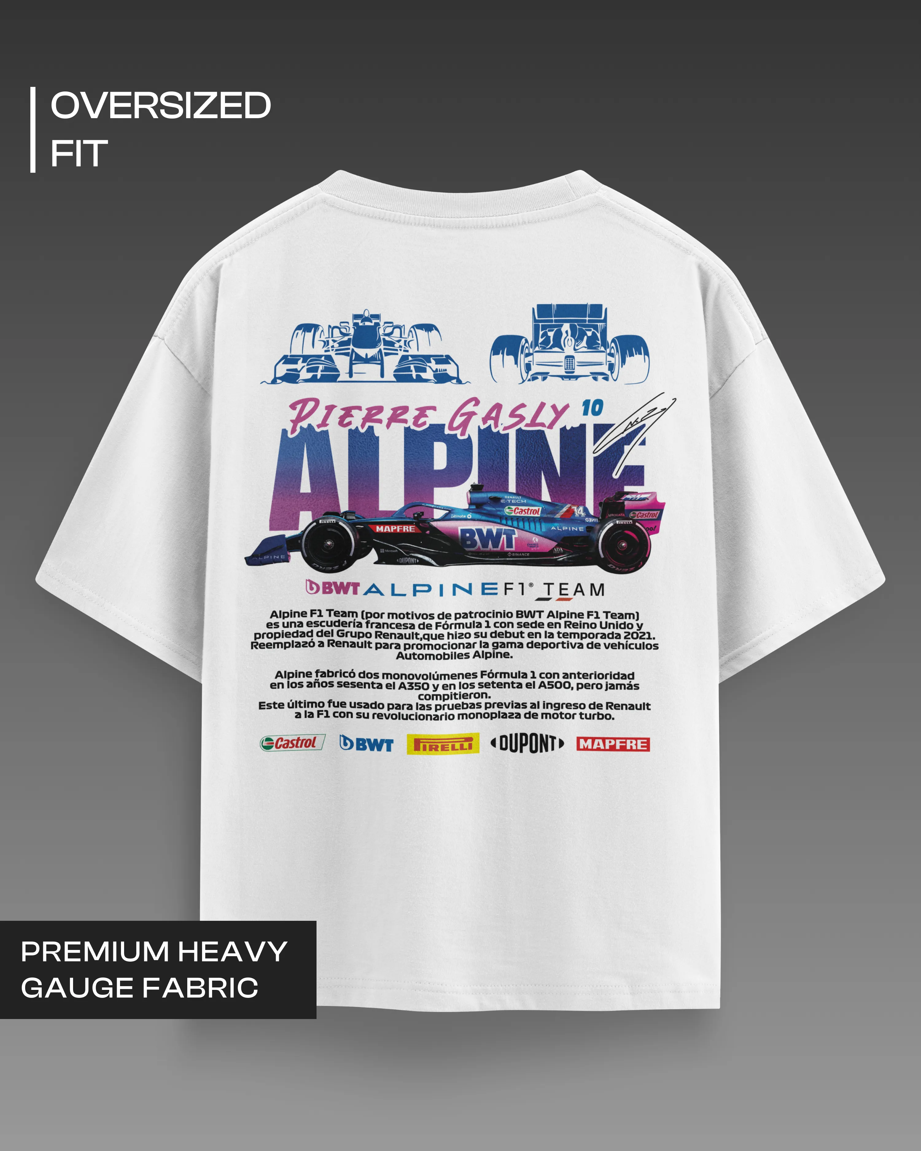 Pierre Gasly Oversized T-shirt