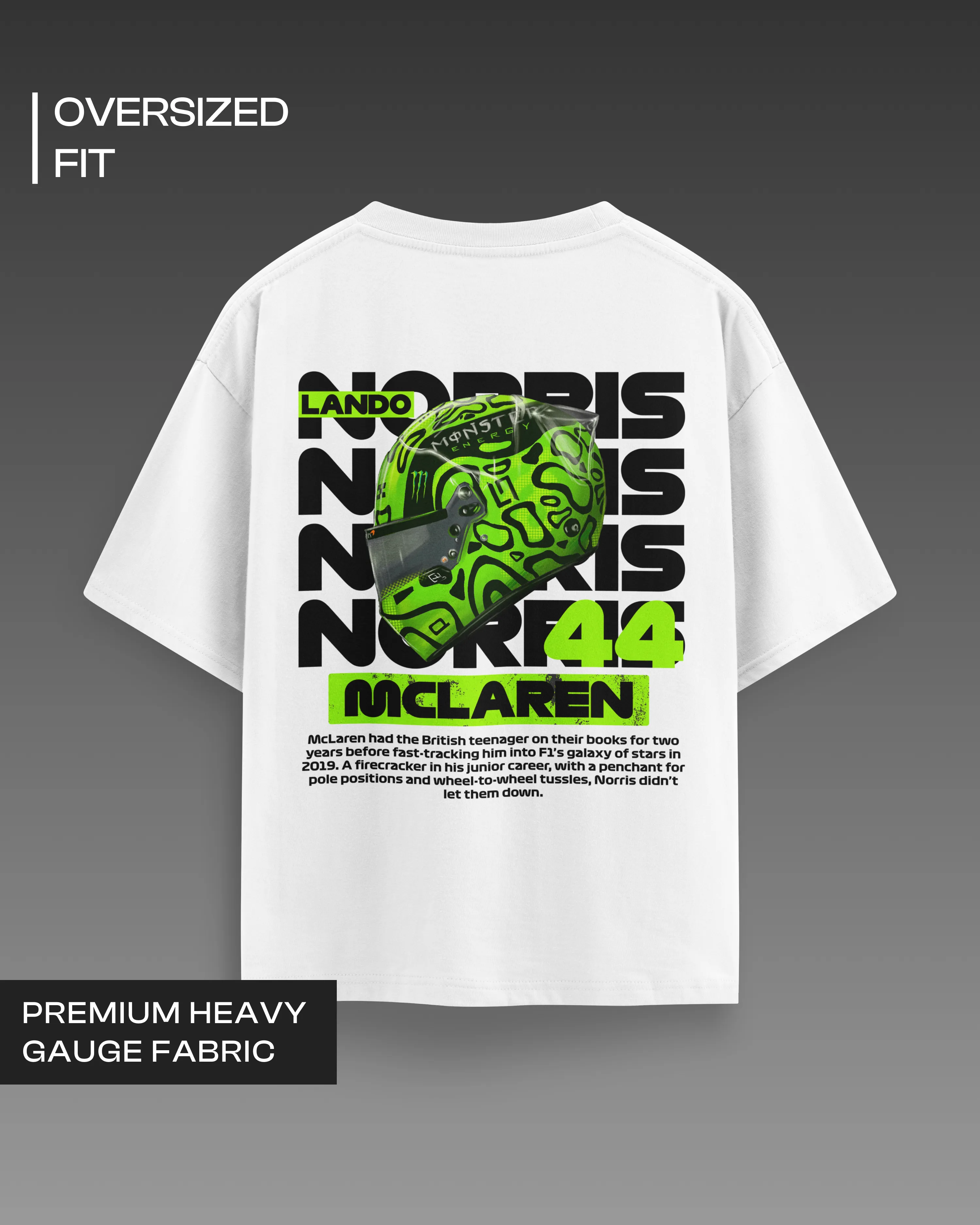F1 Lando Norris Oversized T-shirt