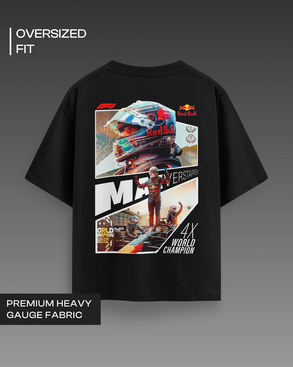 F1 Max Verstappen Oversized T-shirt