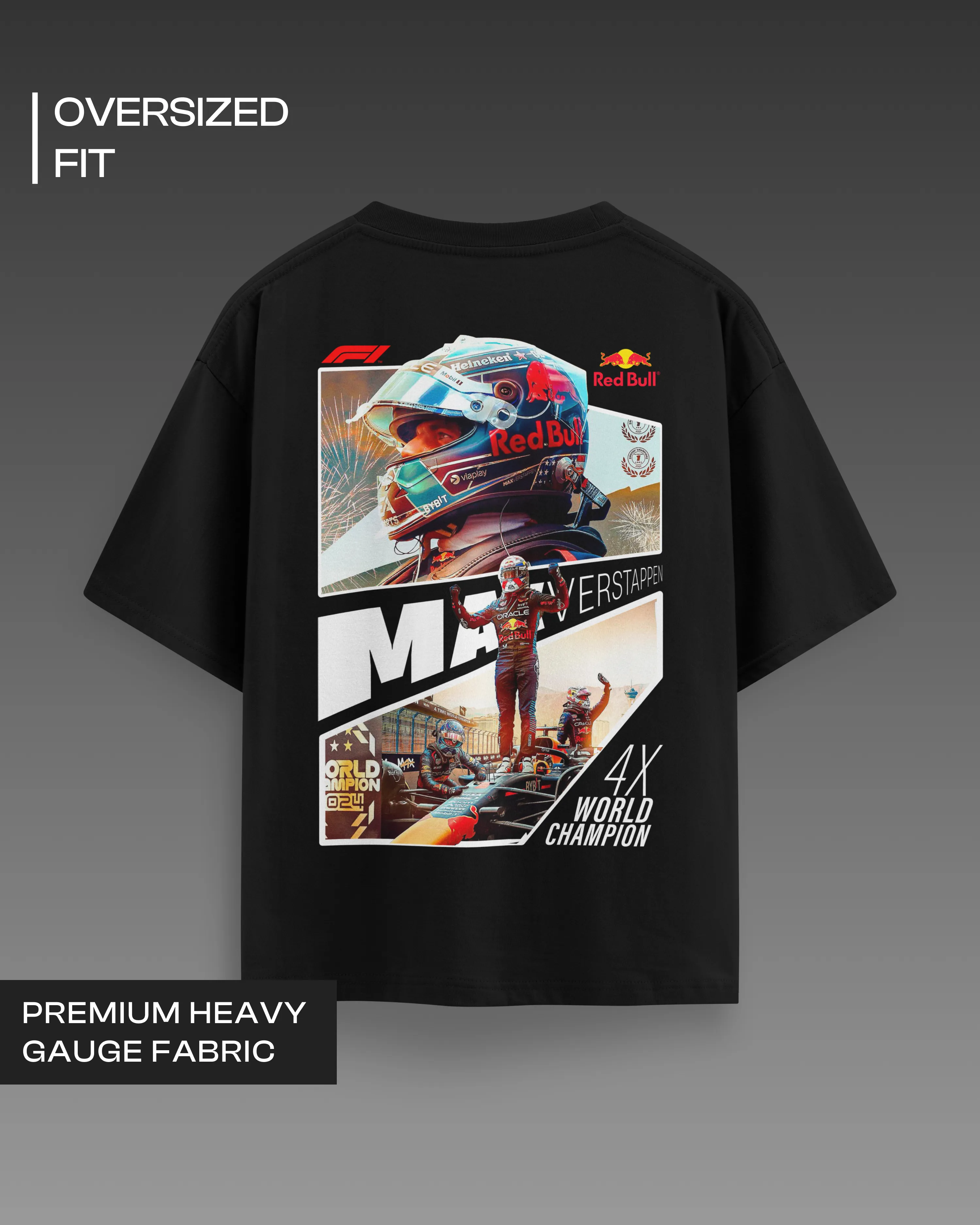 F1 Max Verstappen Oversized T-shirt