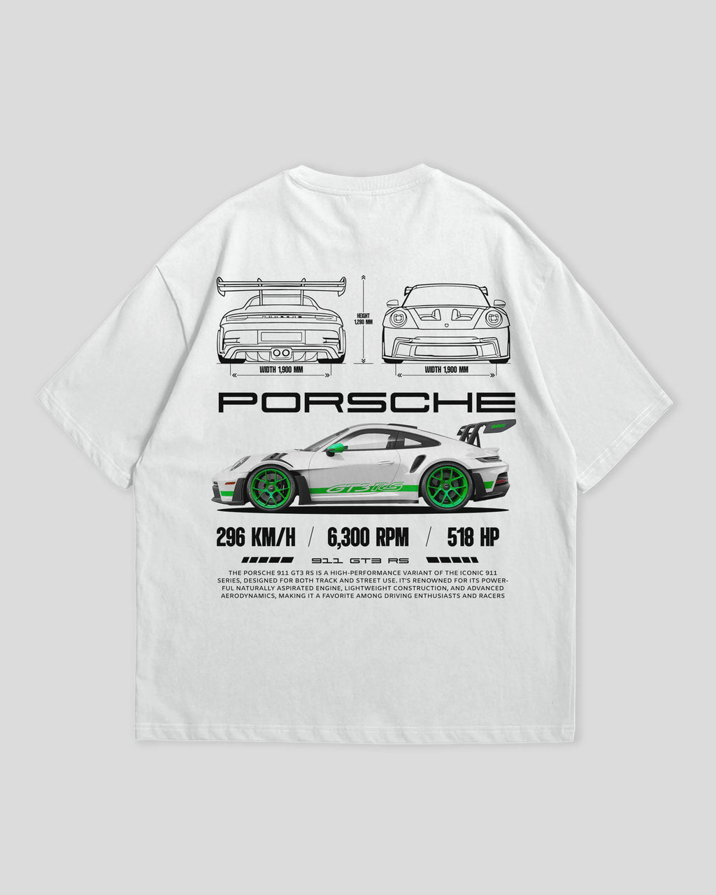 Porsche 911 GT3 Tee