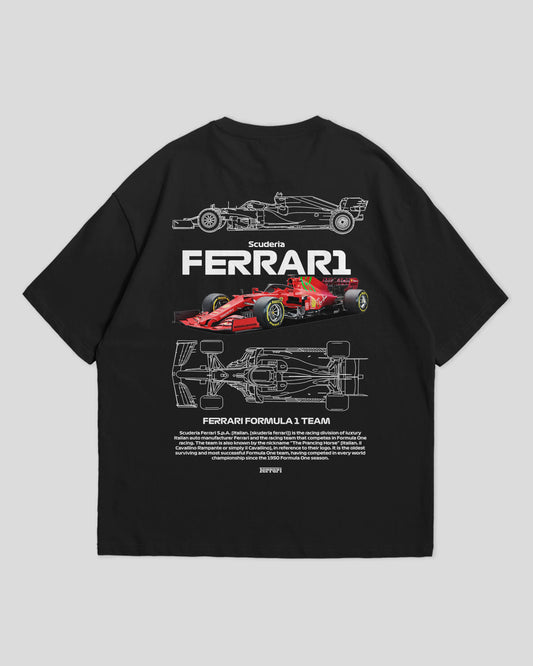 F1 FERRARI OVERSIZED T-SHIRT