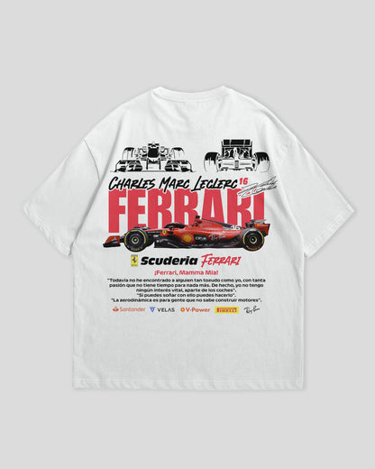 F1 Charles Leclerc Oversized T-shirt