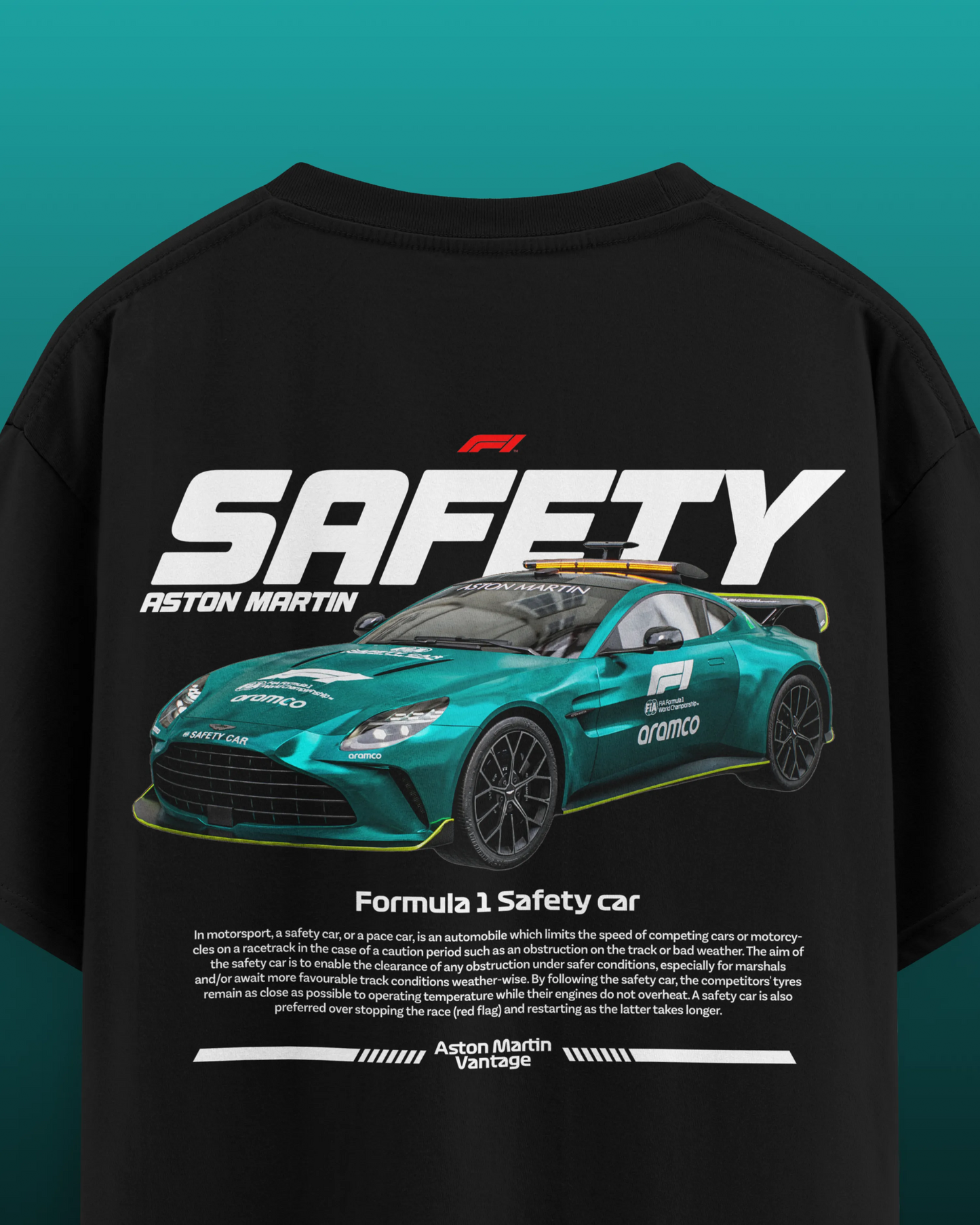 F1 Safety Car Oversized T-shirt