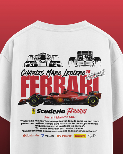F1 Charles Leclerc Oversized T-shirt