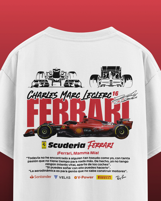 F1 Charles Leclerc Oversized T-shirt
