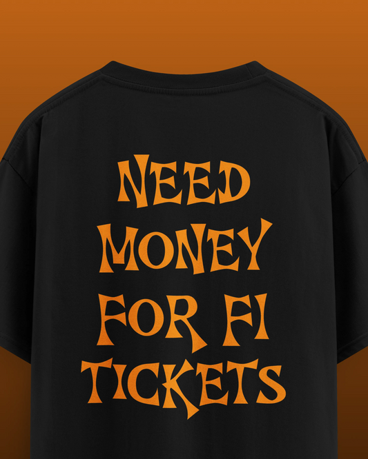 F1 Tickets Oversized T-shirt