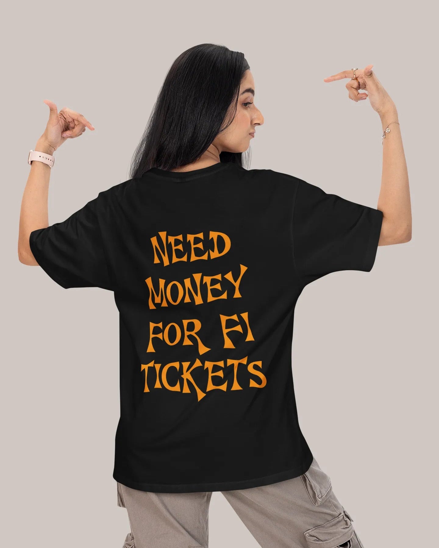 F1 Tickets Oversized T-shirt