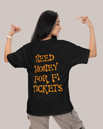 F1 Tickets Oversized T-shirt