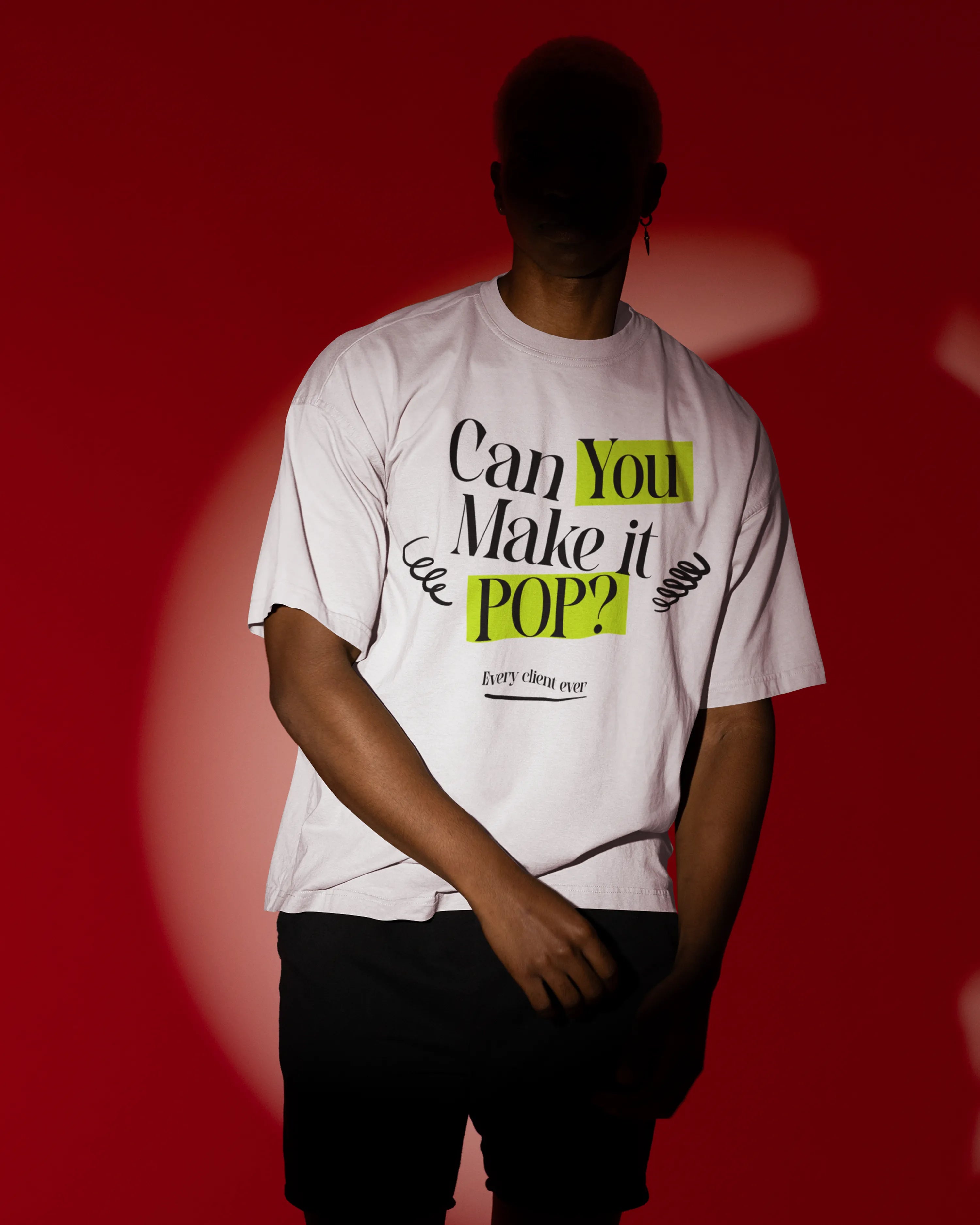 Make it Pop Oversized T-shirt