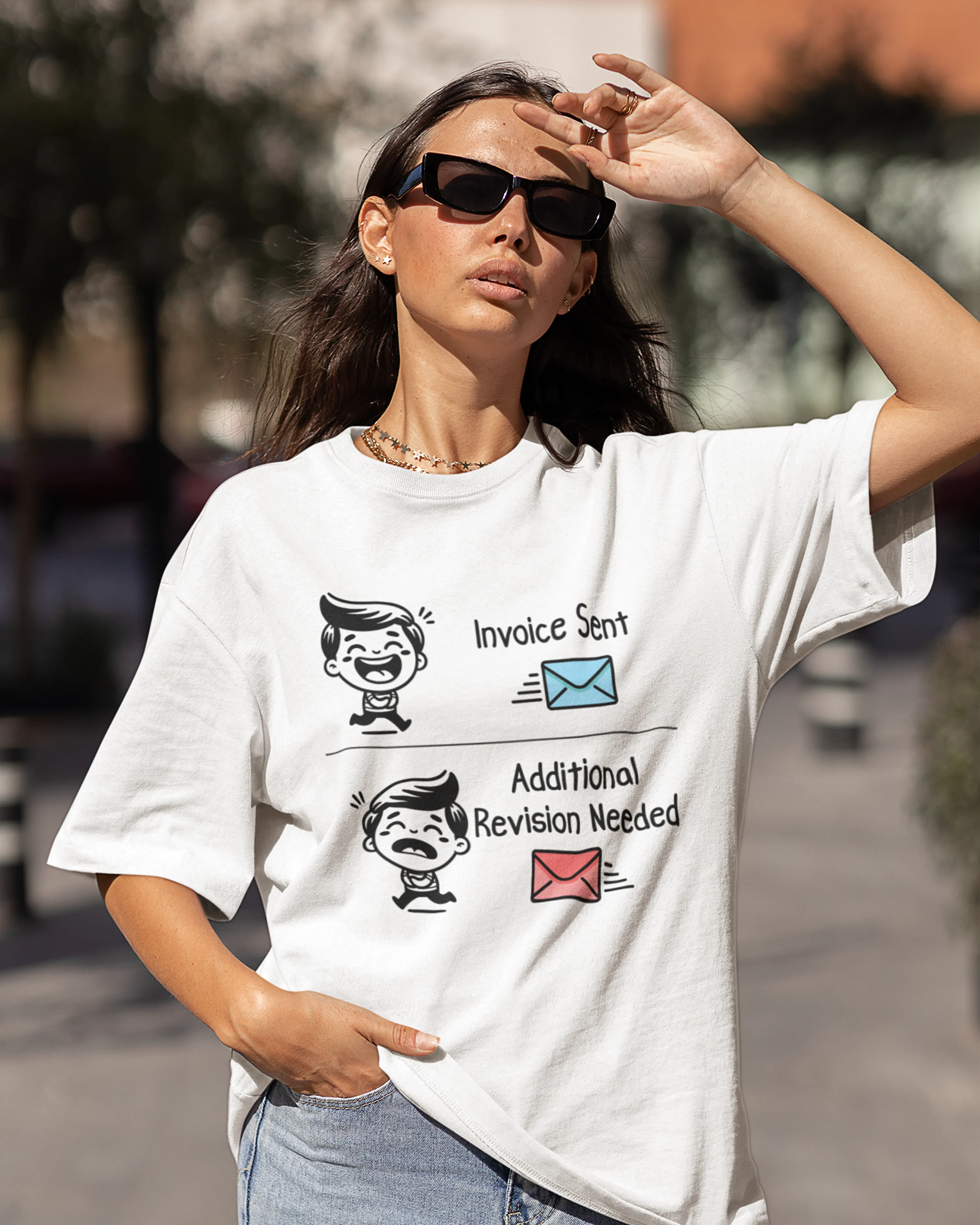 The Revision Cycle Oversized T-shirt