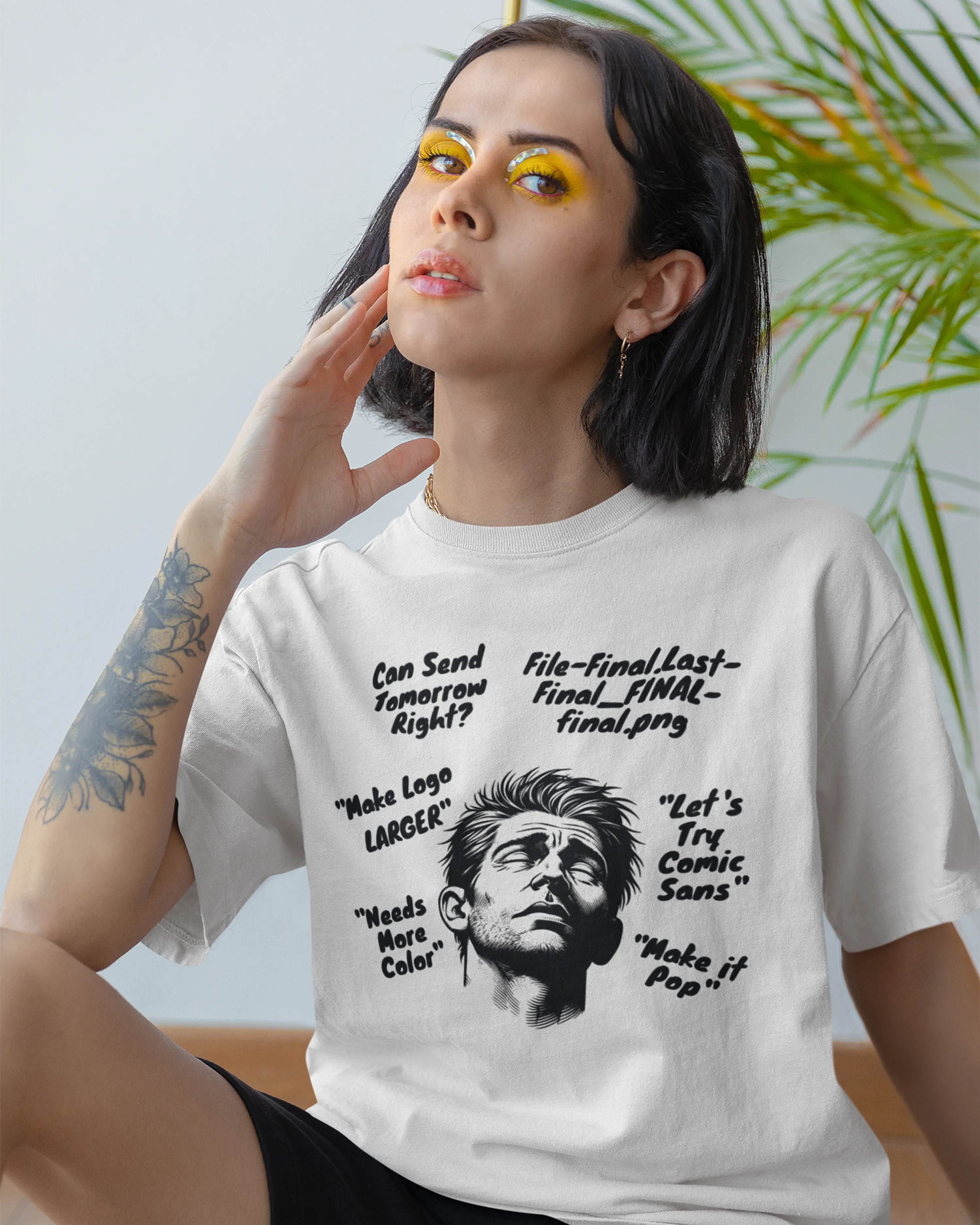 Designer’s Nightmare Oversized T-shirt