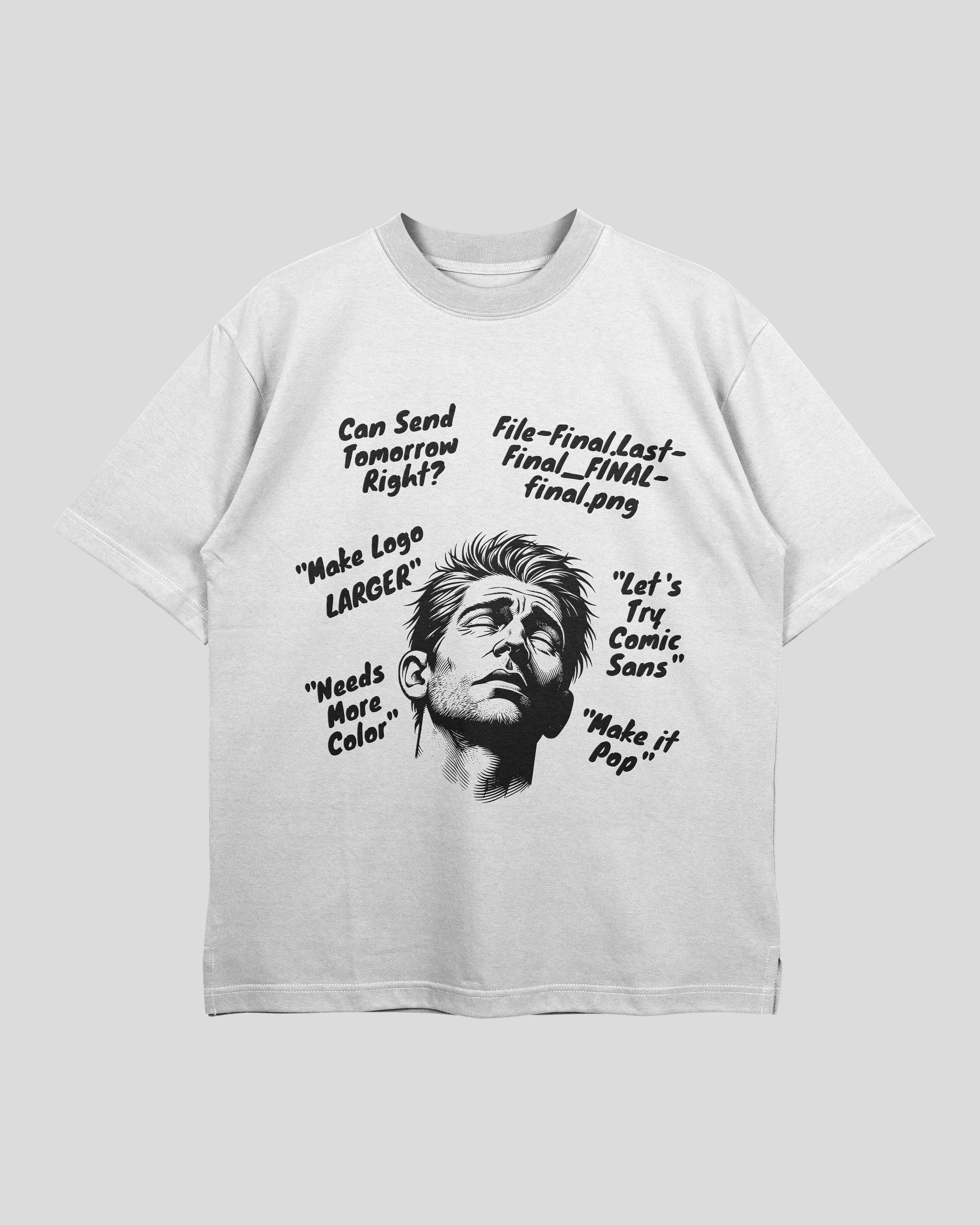 Designer’s Nightmare Oversized T-shirt