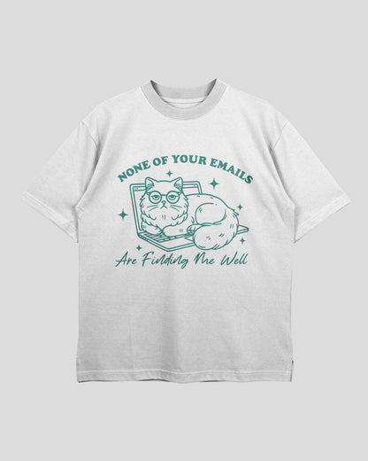 Unread and Unbothered Oversized T-shirt