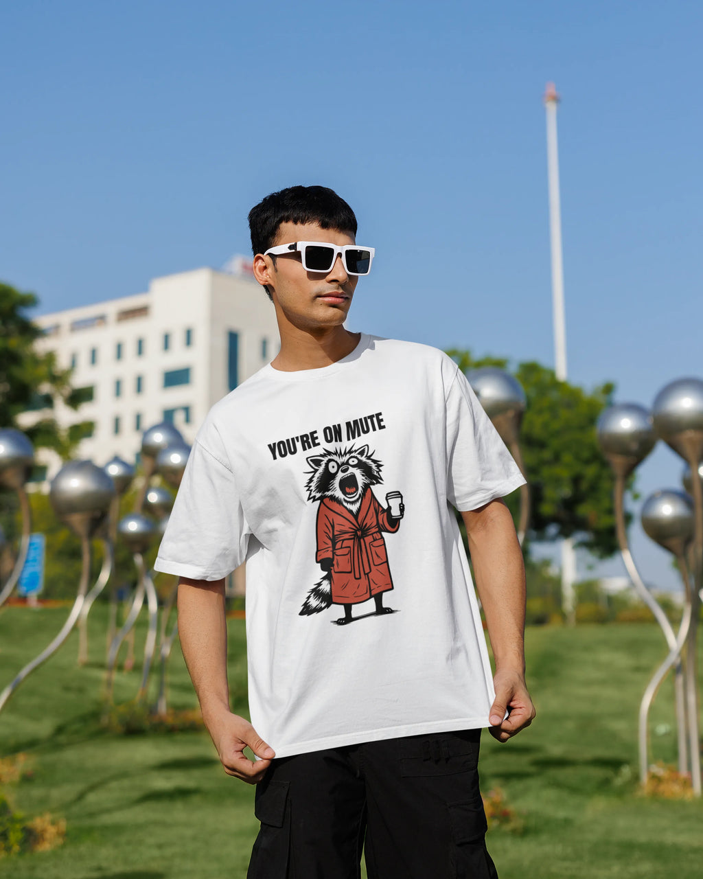 You're on Mute Oversized T-shirt