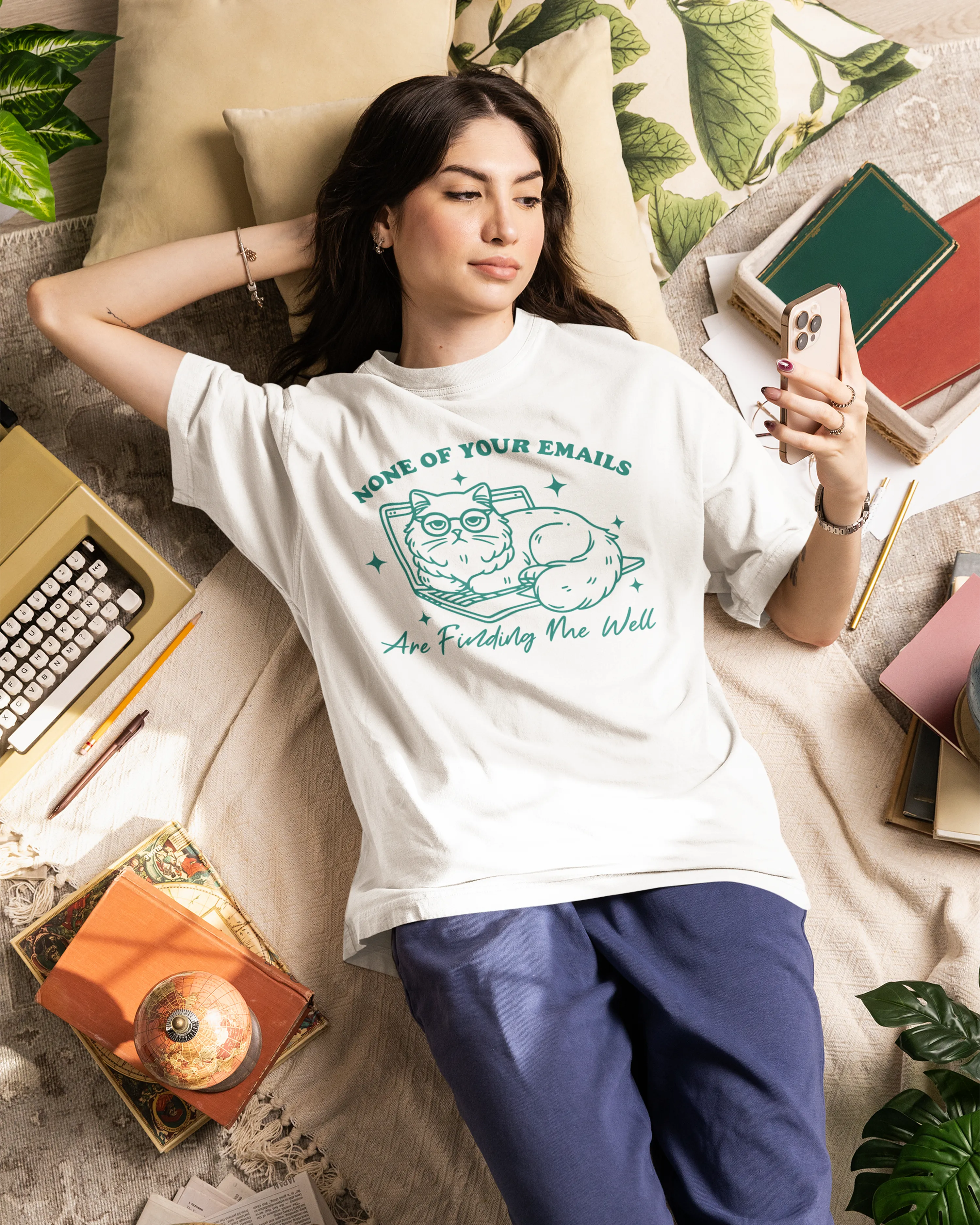 Unread and Unbothered Oversized T-shirt