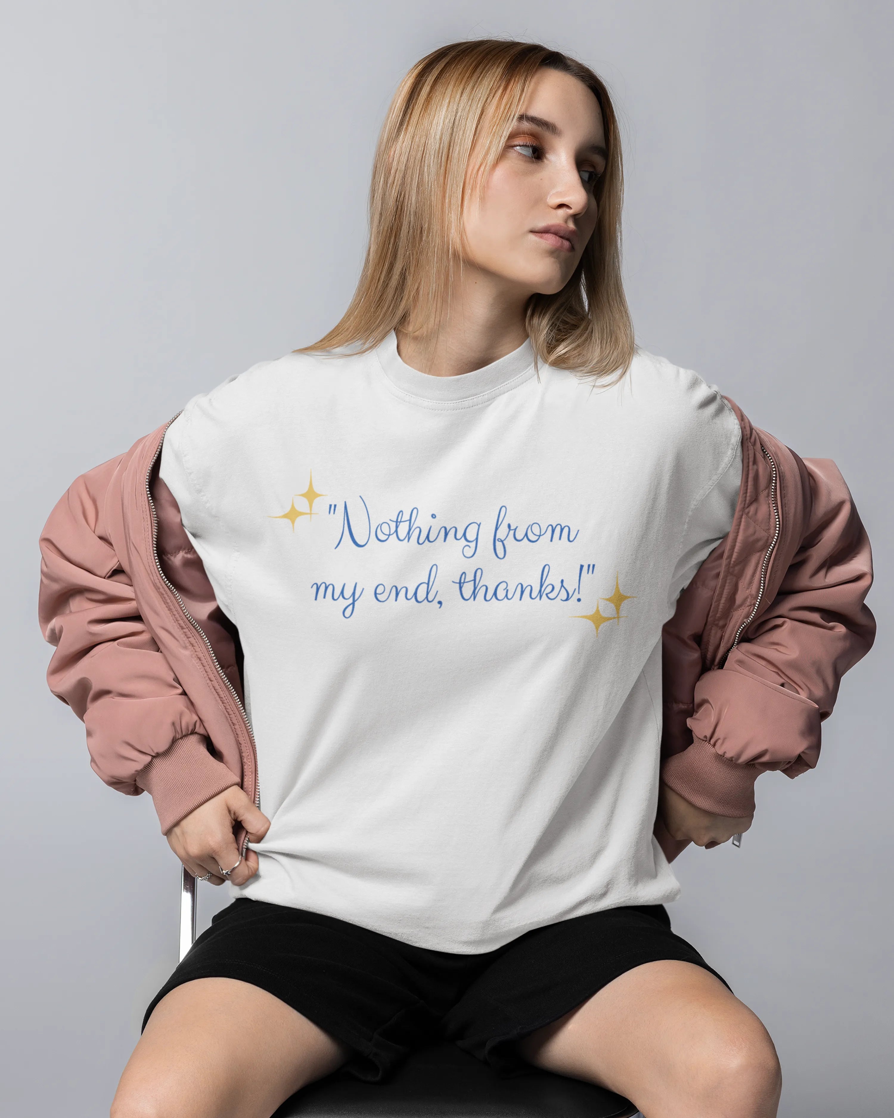 Nothing from My End Oversized T-shirt