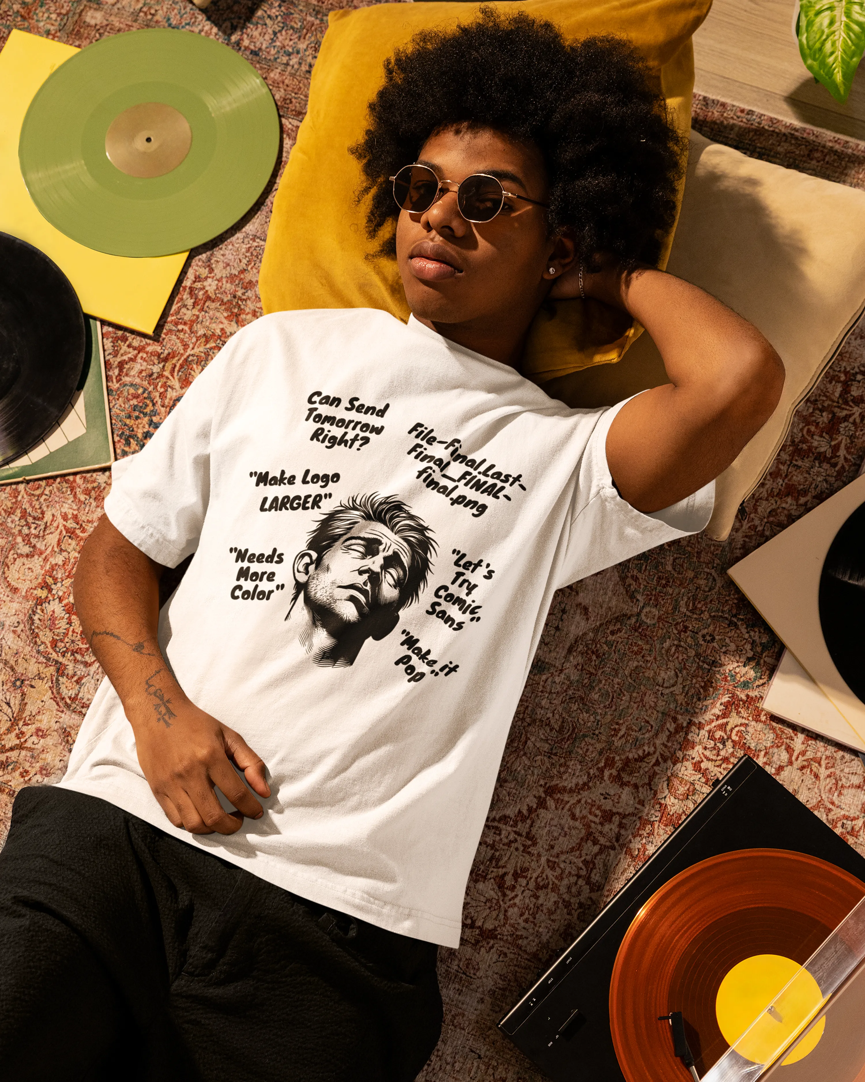 Designer’s Nightmare Oversized T-shirt