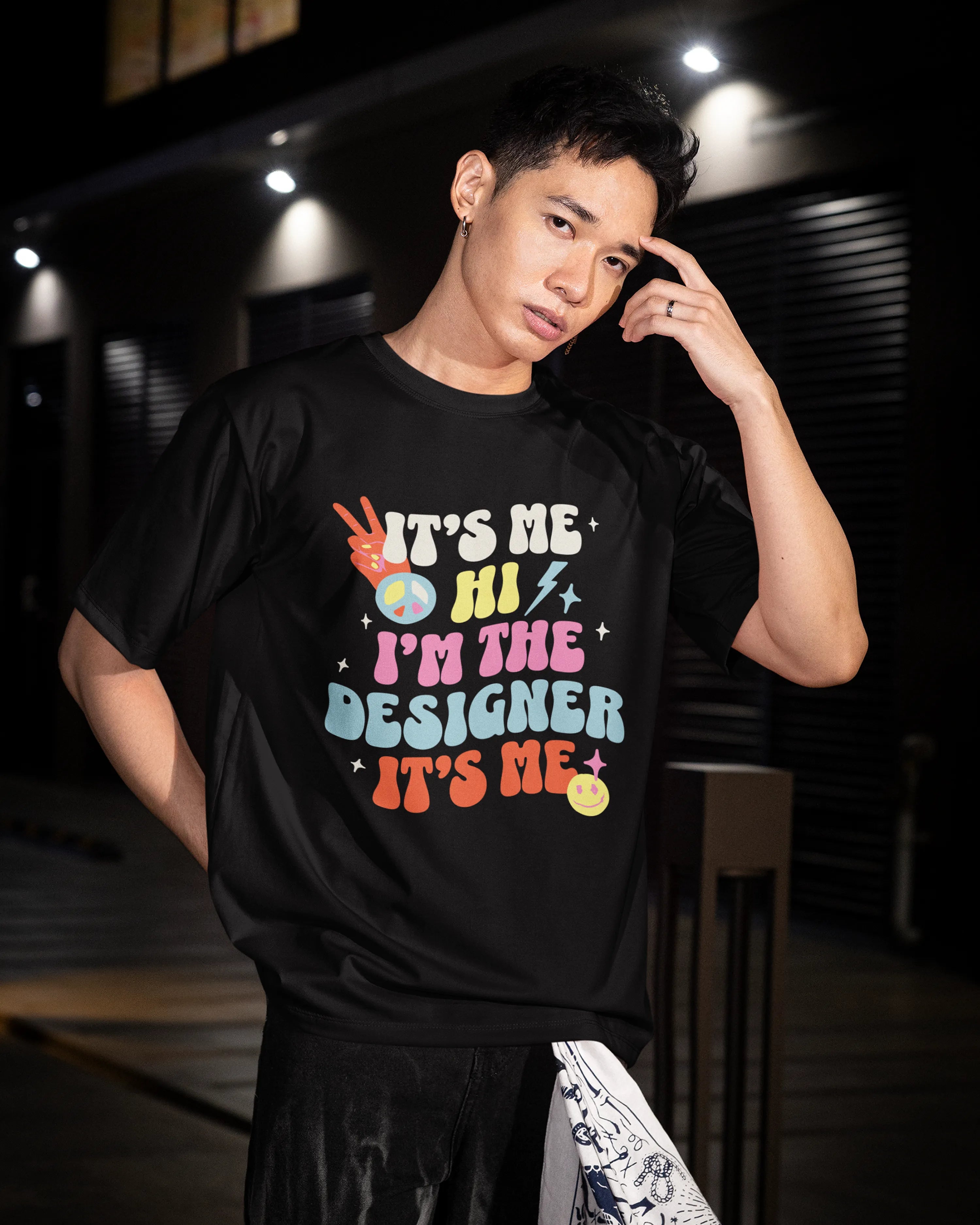 I'm the Designer Oversized T-shirt