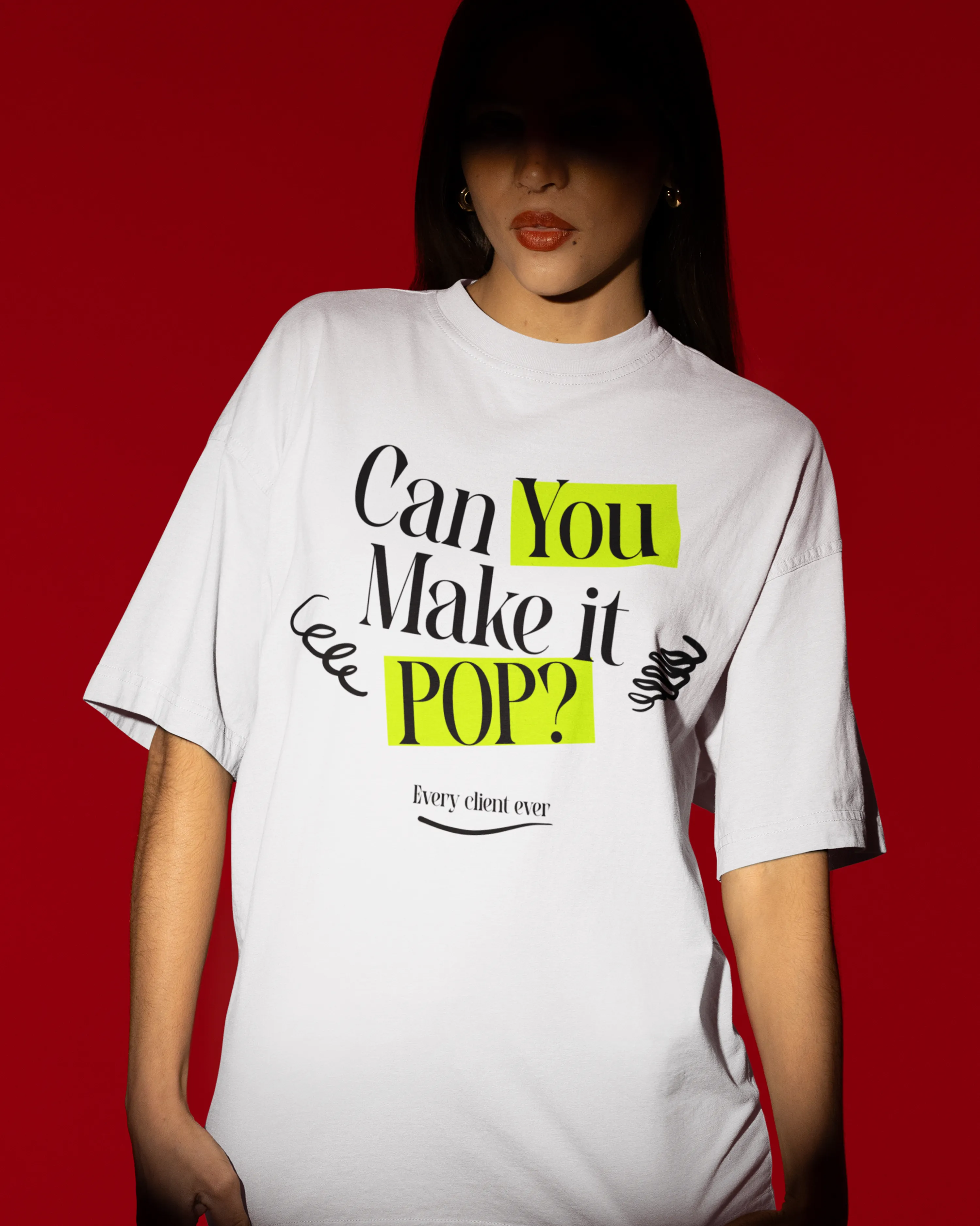 Make it Pop Oversized T-shirt