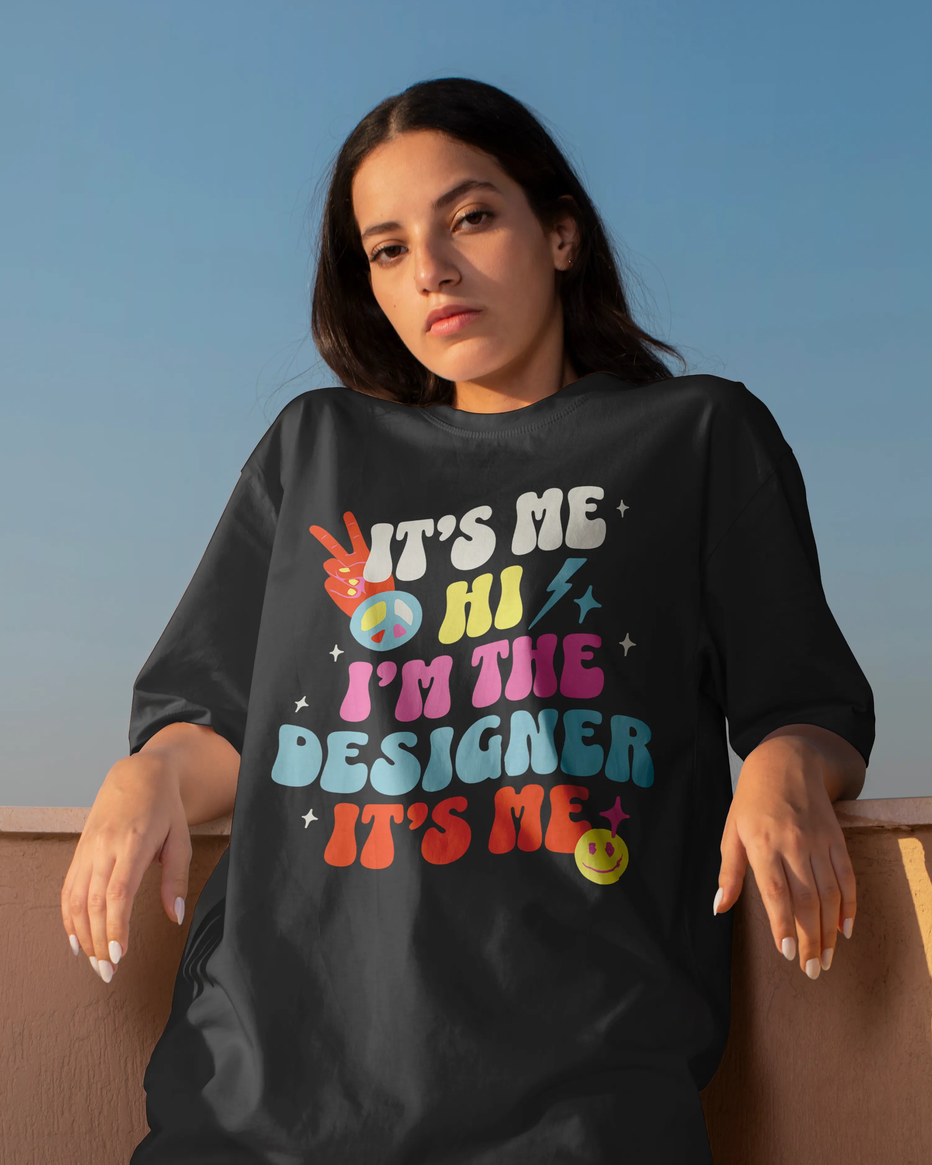 I'm the Designer Oversized T-shirt